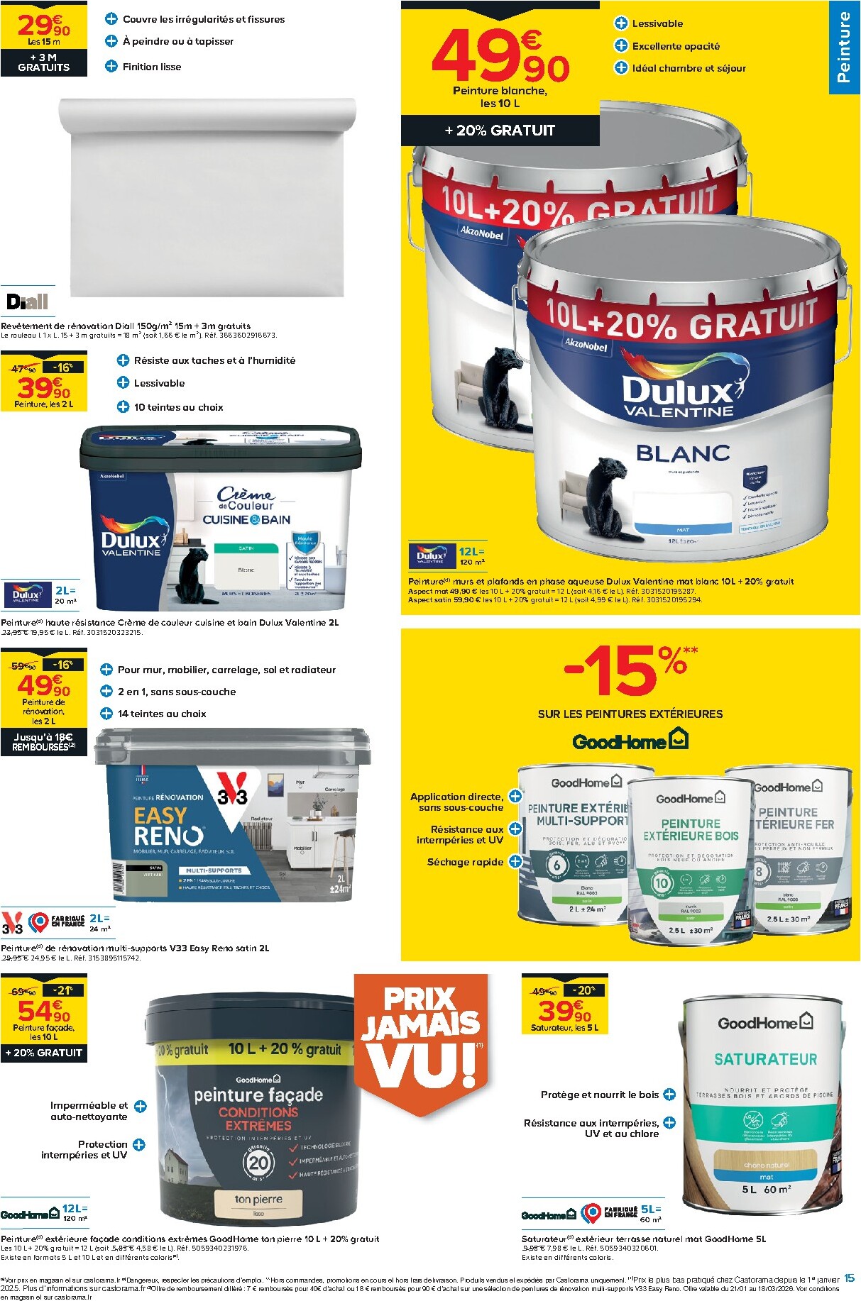 castorama - Catalogue Castorama valable du 25/02/2026 au 17/03/2026 - page: 15