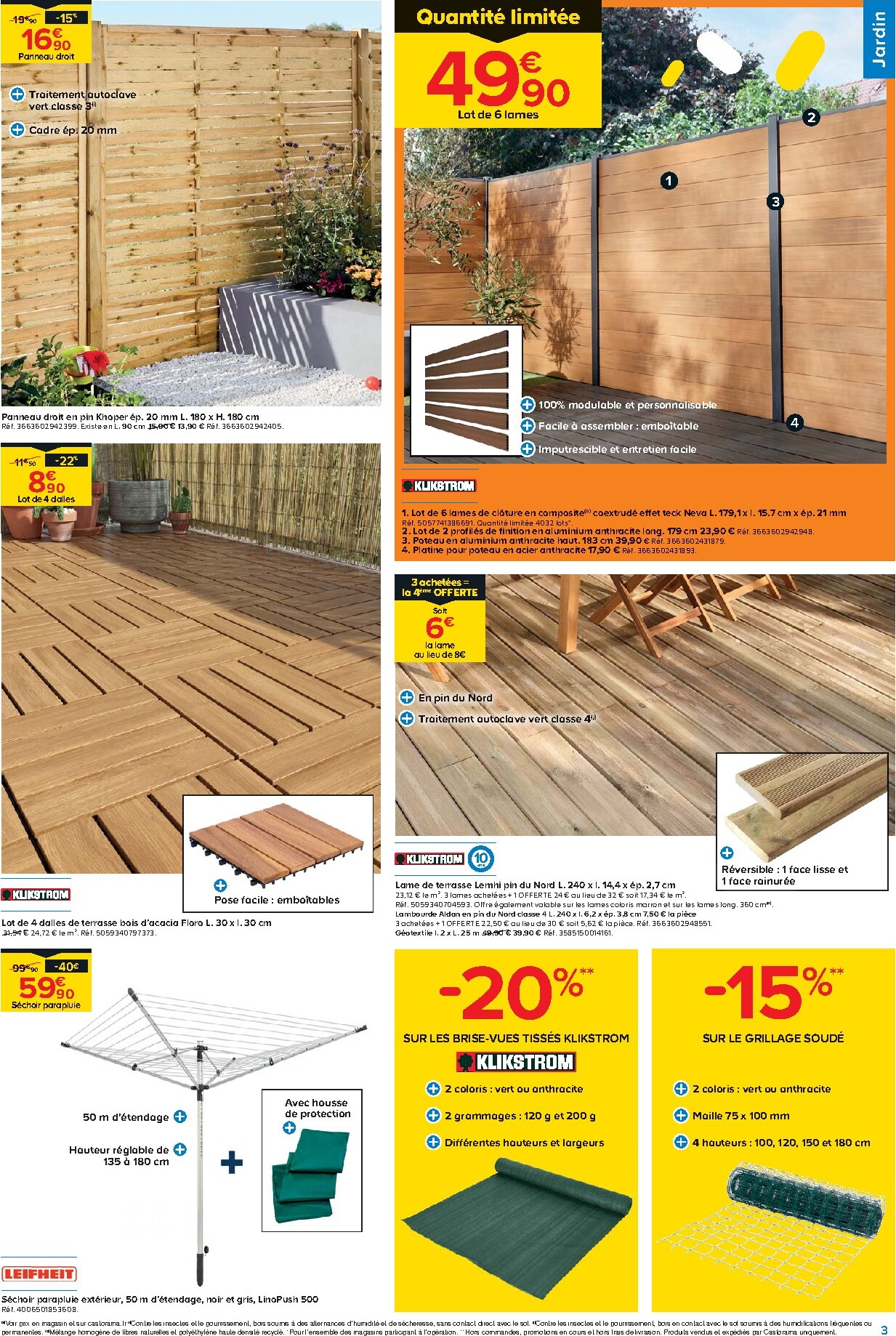 castorama - Current Castorama leaflet valid from du mercredi 15/04/2026 to du mardi 05/05/2026 - page: 3