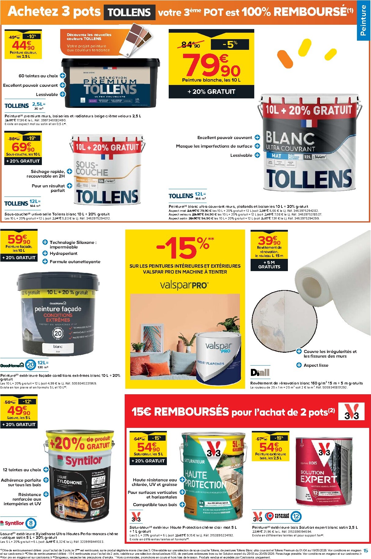 castorama - Current Castorama leaflet valid from du mercredi 15/04/2026 to du mardi 05/05/2026 - page: 15