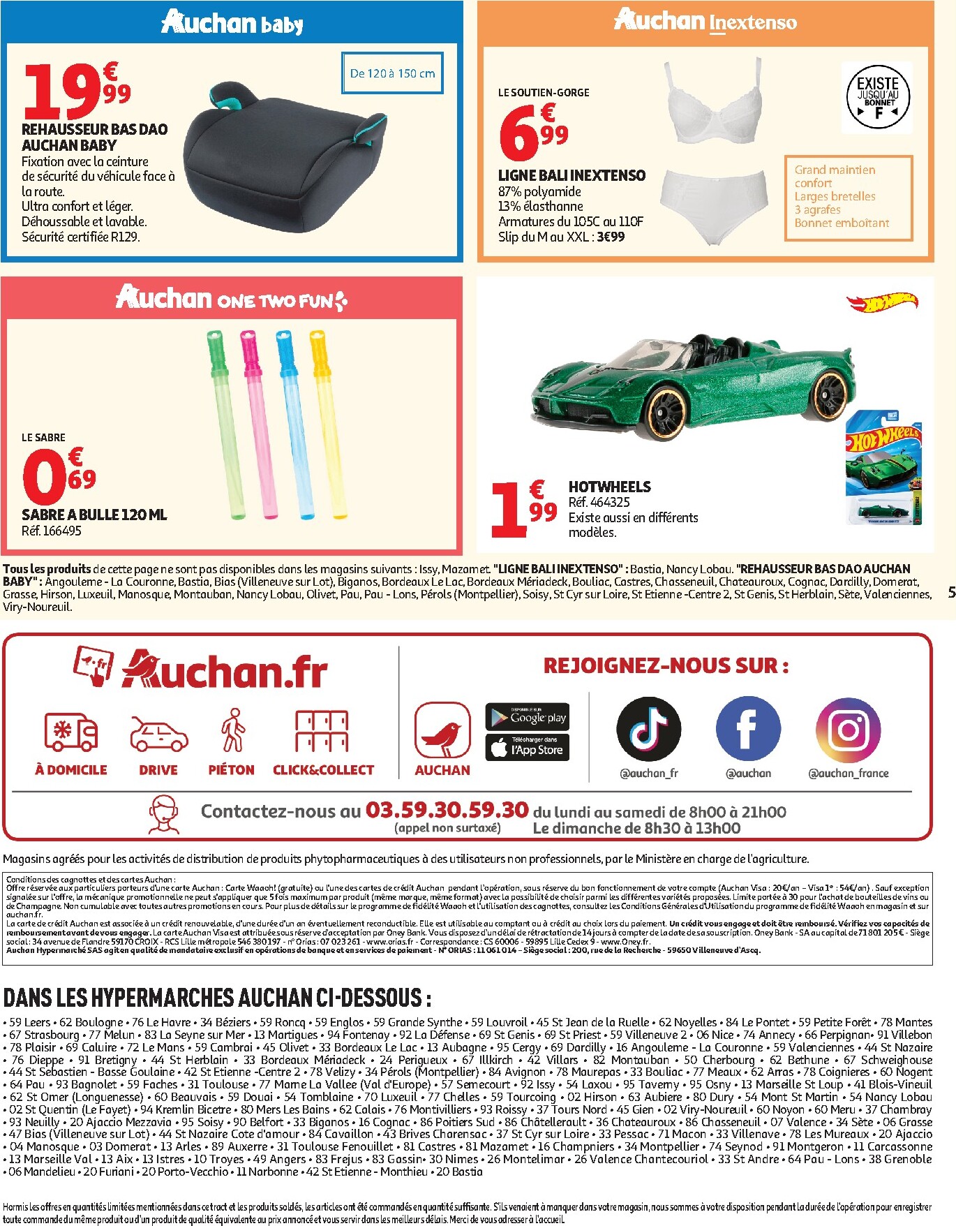 auchan - Flyer Auchan - Petits prix marque Pouce pour la semaine prochaine du du mardi 19/05/2026 au du dimanche 31/05/2026 - page: 5