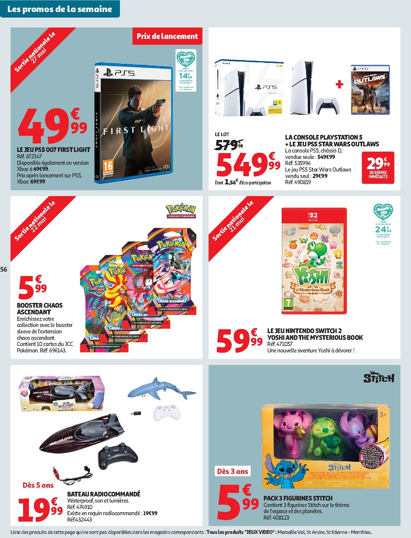 auchan - Current Auchan - Fête des mères leaflet valid from du mardi 19/05/2026 to du dimanche 31/05/2026 - page: 58