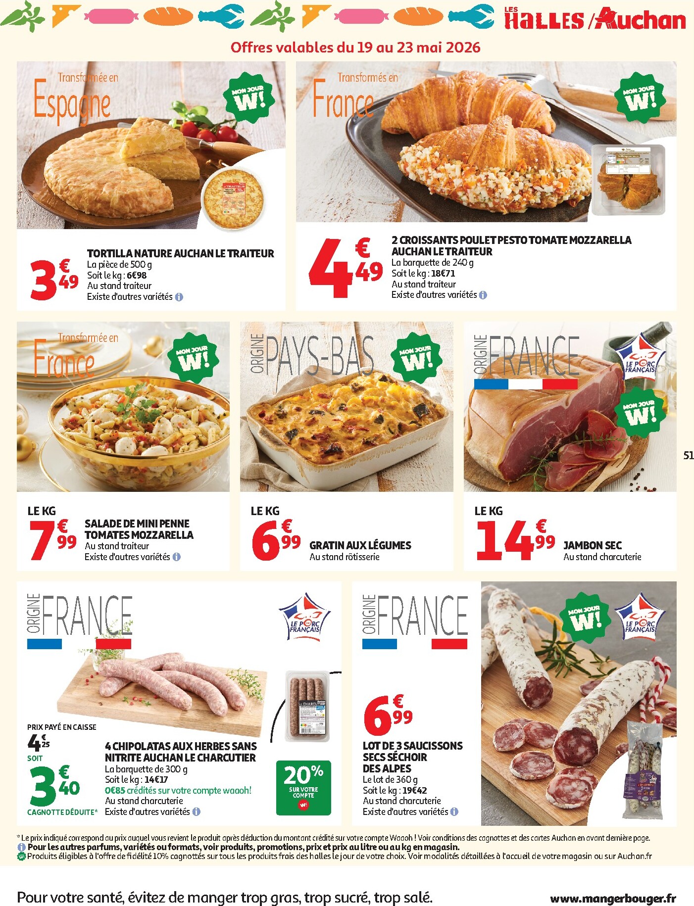 auchan - Current Auchan - Fête des mères leaflet valid from du mardi 19/05/2026 to du dimanche 31/05/2026 - page: 52