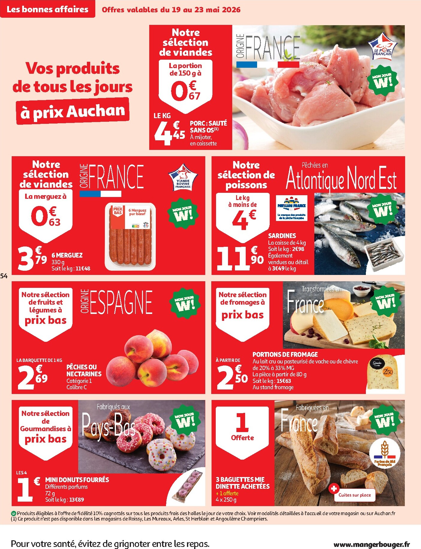 auchan - Current Auchan - Fête des mères leaflet valid from du mardi 19/05/2026 to du dimanche 31/05/2026 - page: 55