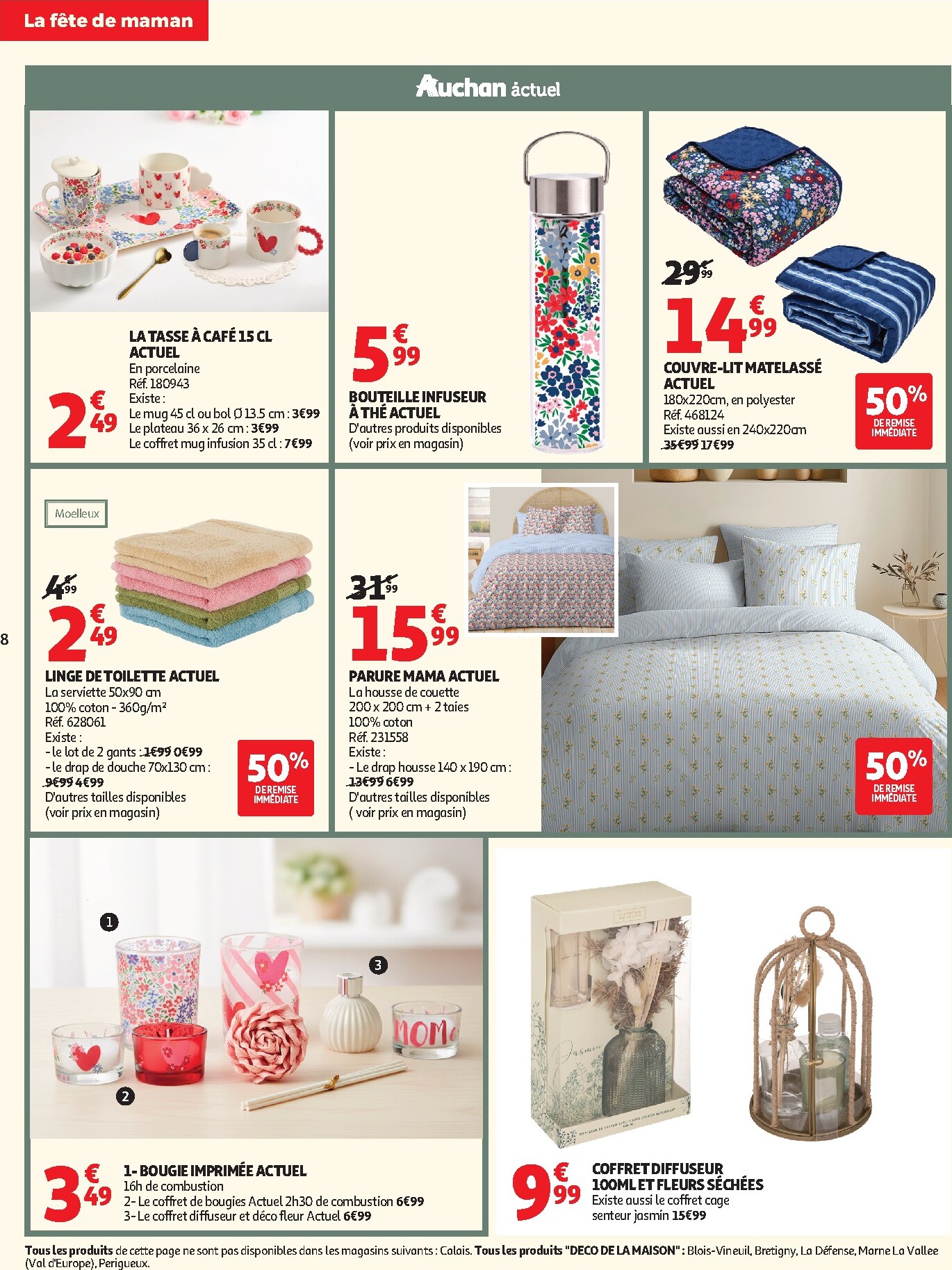 auchan - Current Auchan - Fête des mères leaflet valid from du mardi 19/05/2026 to du dimanche 31/05/2026 - page: 8