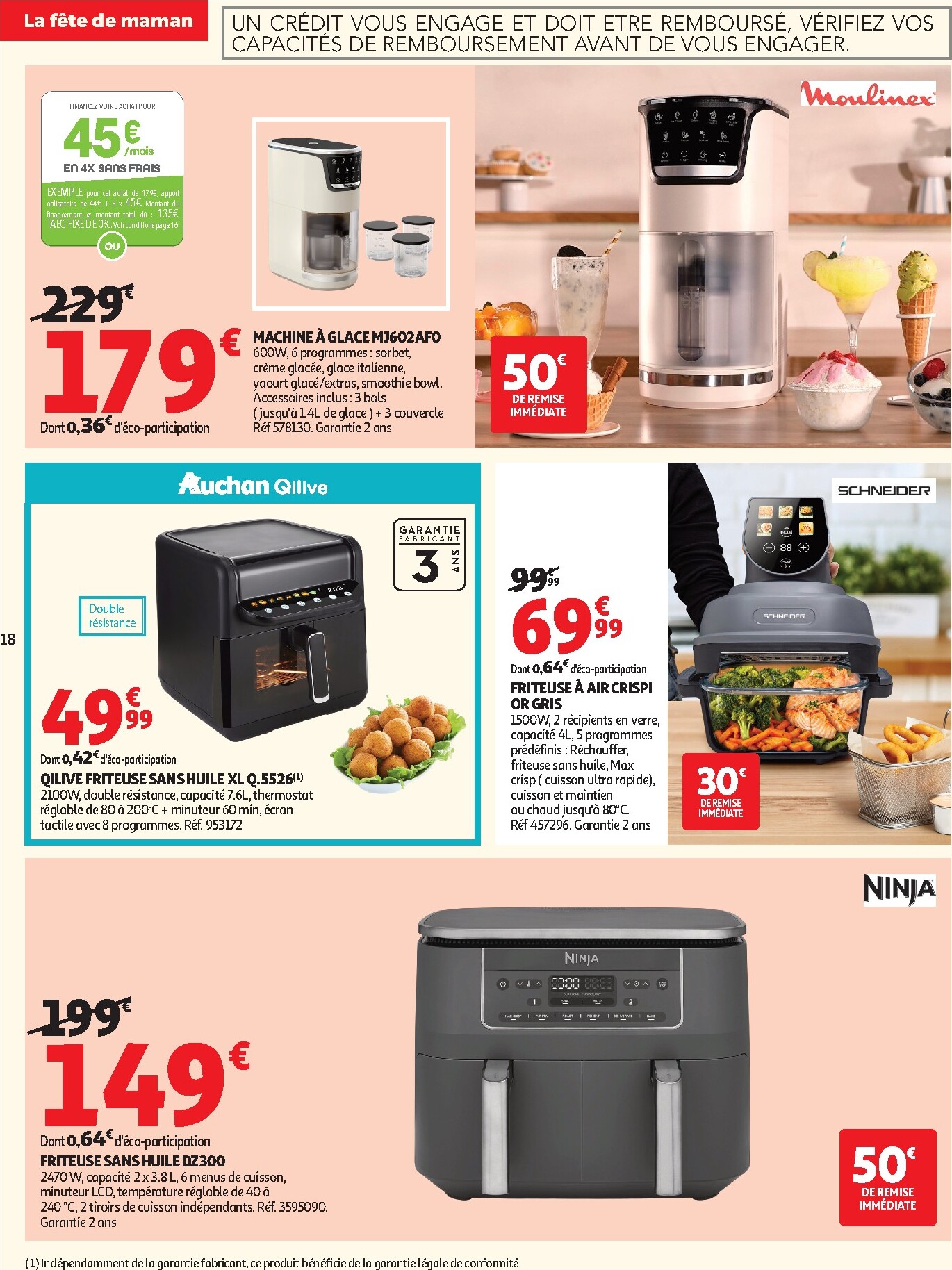 auchan - Current Auchan - Fête des mères leaflet valid from du mardi 19/05/2026 to du dimanche 31/05/2026 - page: 18