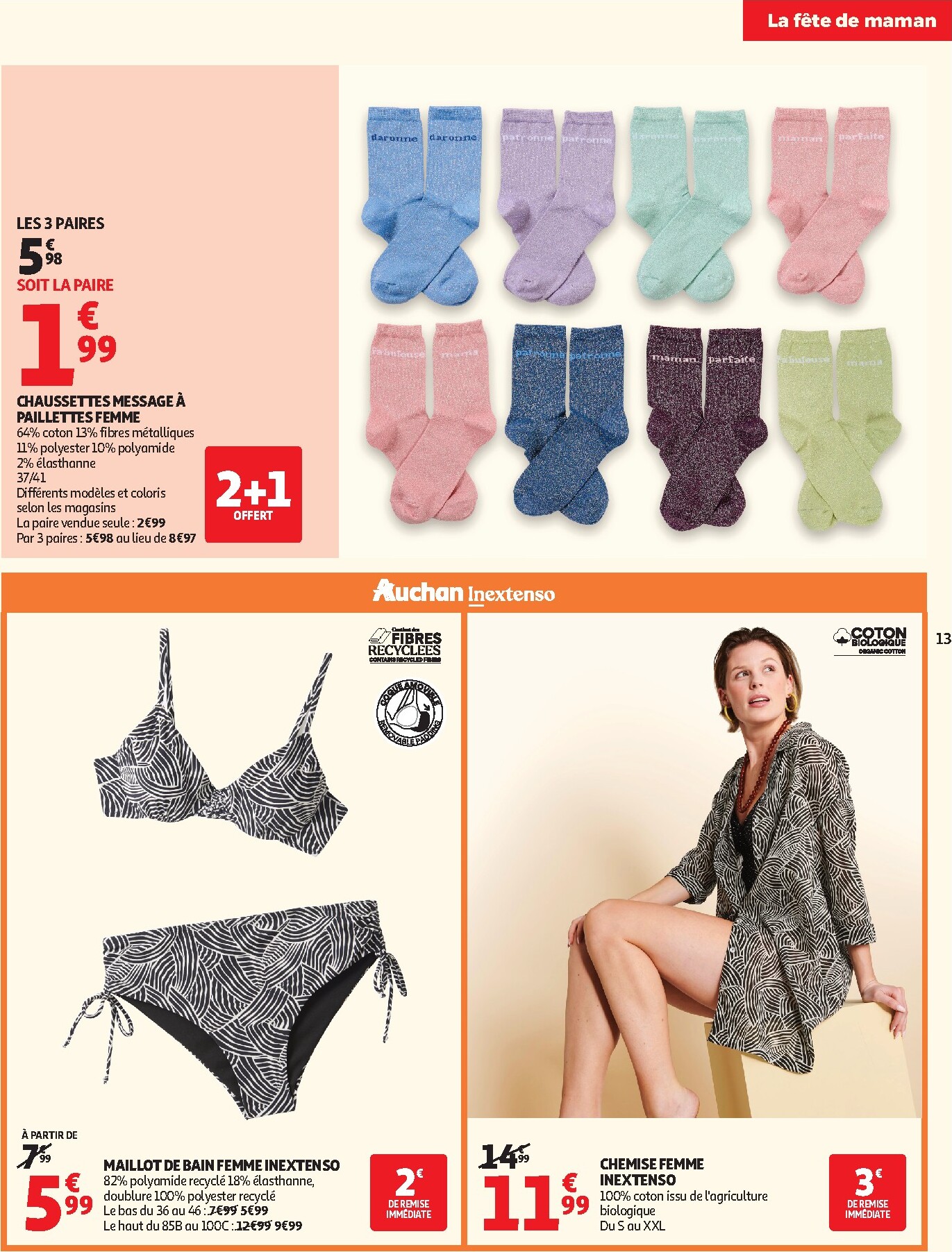 auchan - Current Auchan - Fête des mères leaflet valid from du mardi 19/05/2026 to du dimanche 31/05/2026 - page: 13