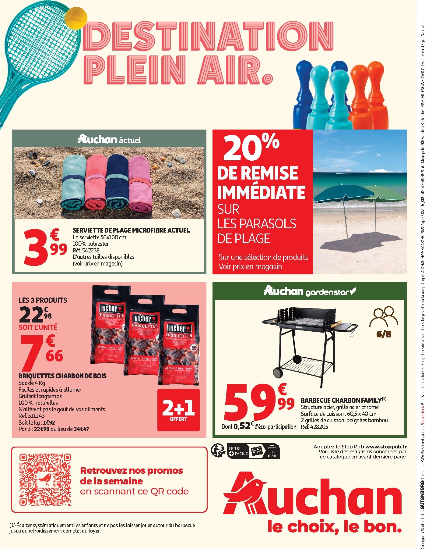 auchan - Prospectus Auchan - Plein air jeux de jardin valide du du mercredi 27/05/2026 au du dimanche 07/06/2026 - page: 20