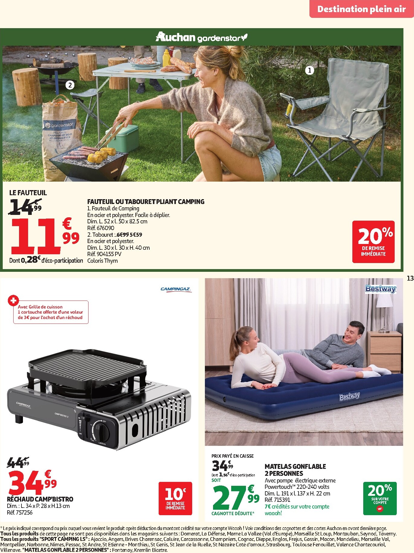 auchan - Prospectus Auchan - Plein air jeux de jardin valide du du mercredi 27/05/2026 au du dimanche 07/06/2026 - page: 13