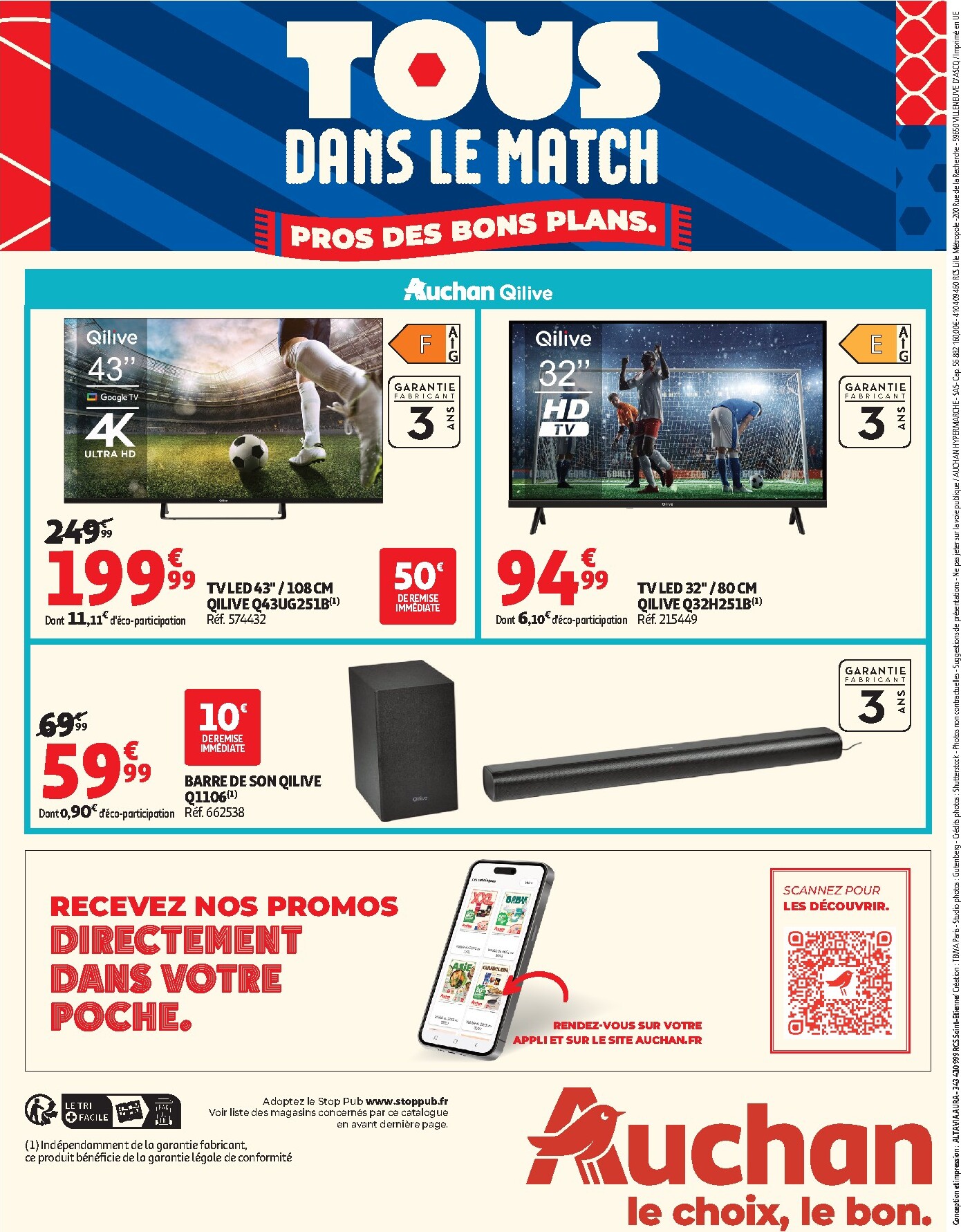 auchan - Current Auchan - Téléviseurs & high-tech leaflet valid from du mardi 26/05/2026 to du dimanche 14/06/2026 - page: 24