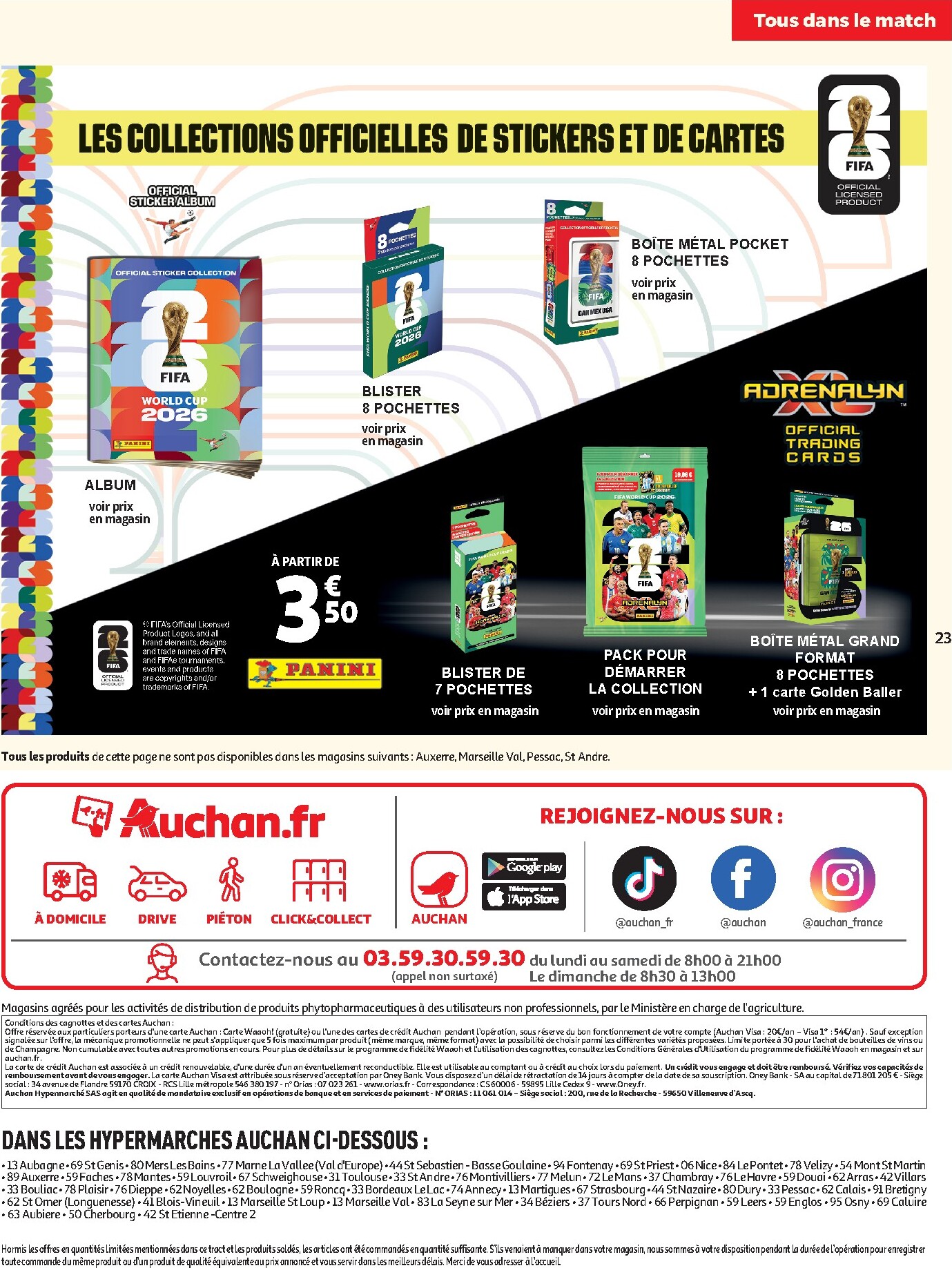 auchan - Current Auchan - Téléviseurs & high-tech leaflet valid from du mardi 26/05/2026 to du dimanche 14/06/2026 - page: 23