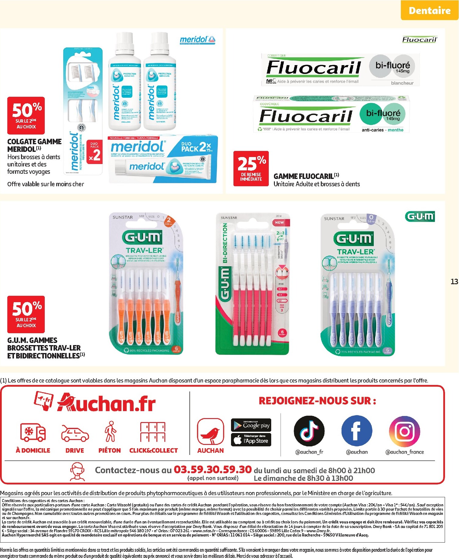 auchan - Flyer Auchan - Parapharmacie, beauté pour la semaine prochaine du du mardi 02/06/2026 au du mercredi 24/06/2026 - page: 13
