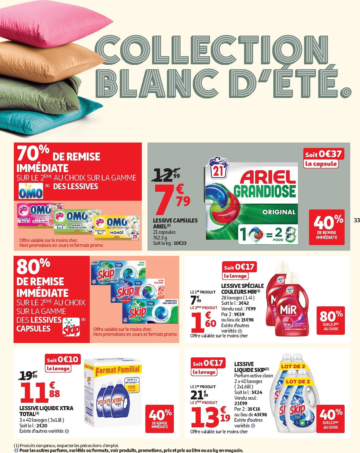 auchan - Flyer Auchan Supermarché pour la semaine prochaine du du mardi 02/06/2026 au du samedi 13/06/2026 - page: 33