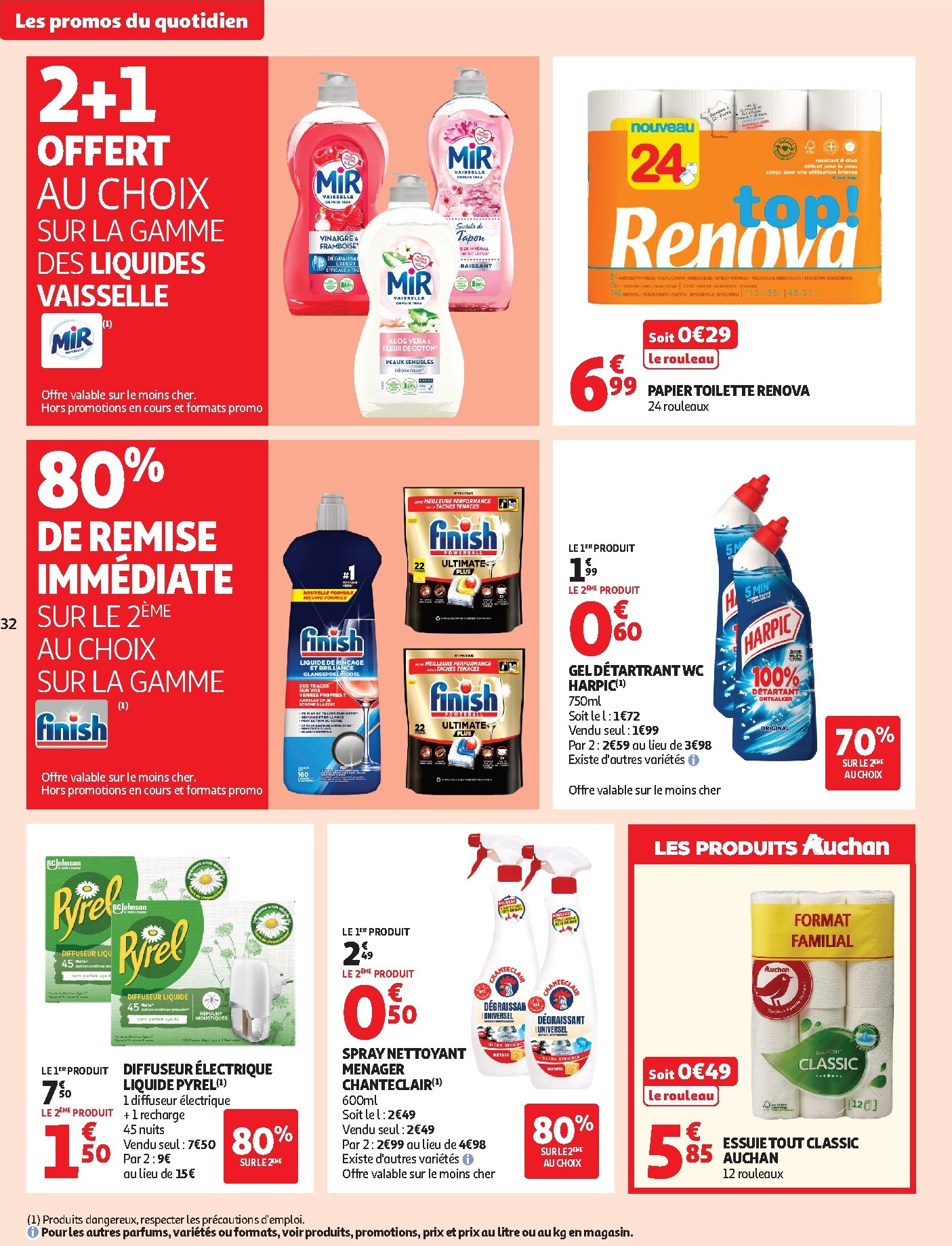 auchan - Flyer Auchan Supermarché pour la semaine prochaine du du mardi 02/06/2026 au du samedi 13/06/2026 - page: 32