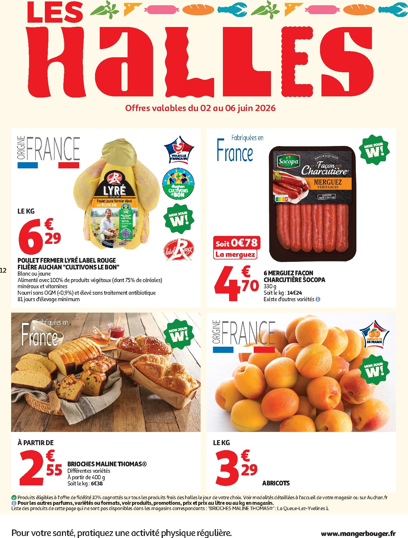 auchan - Flyer Auchan Supermarché pour la semaine prochaine du du mardi 02/06/2026 au du samedi 13/06/2026 - page: 12
