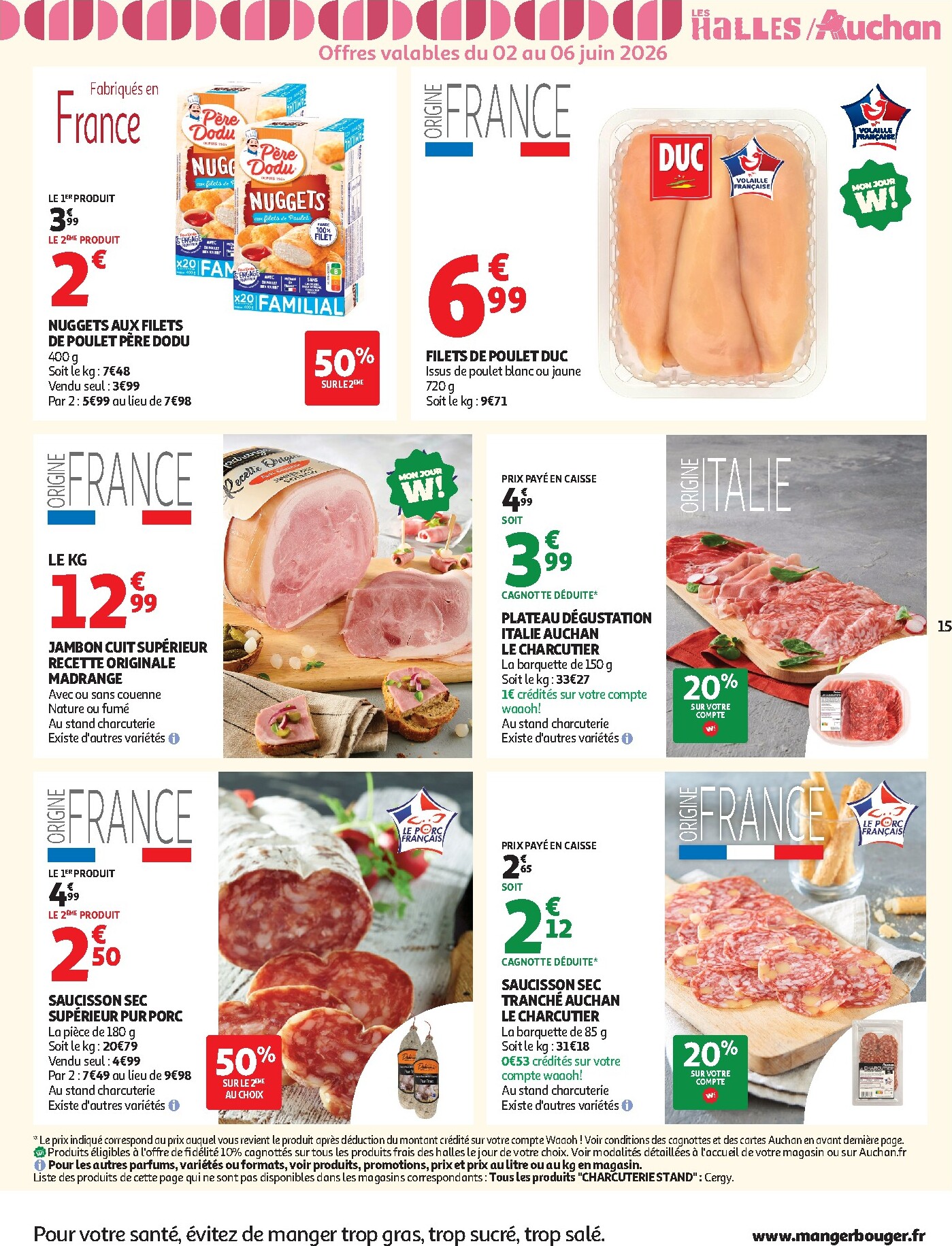 auchan - Flyer Auchan pour la semaine prochaine du du mardi 02/06/2026 au du dimanche 14/06/2026 - page: 15