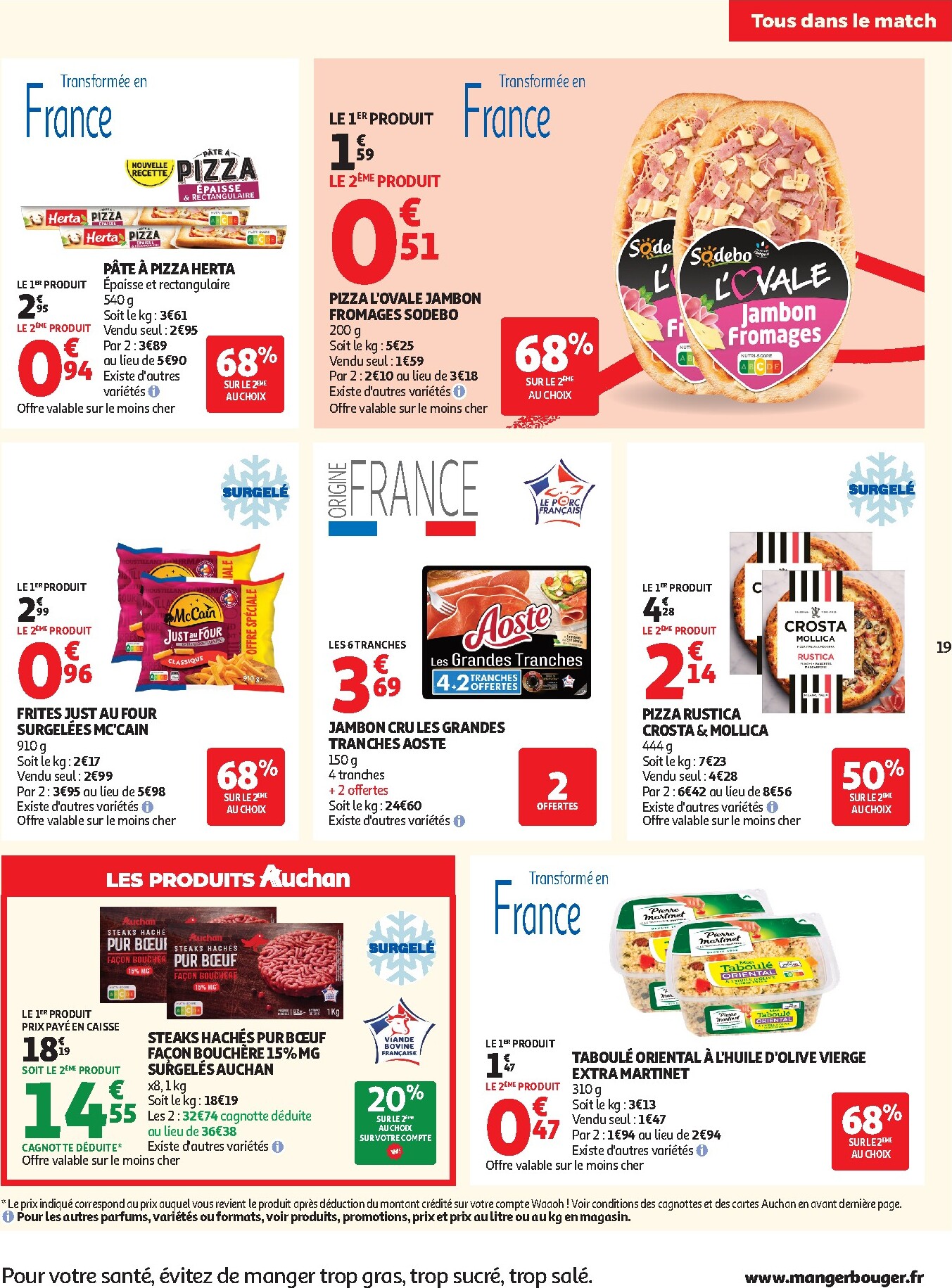auchan - Flyer Auchan pour la semaine prochaine du du mardi 02/06/2026 au du dimanche 14/06/2026 - page: 19