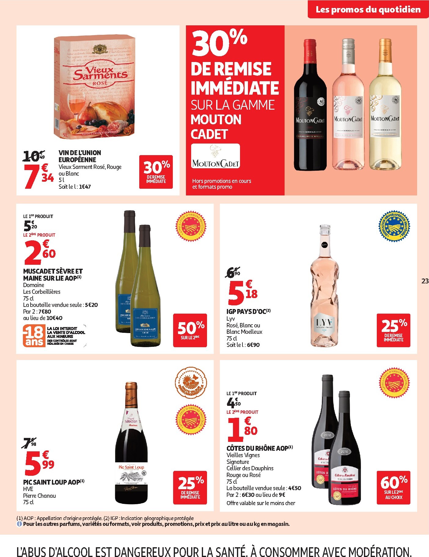 auchan - Flyer Auchan pour la semaine prochaine du du mardi 02/06/2026 au du dimanche 14/06/2026 - page: 23
