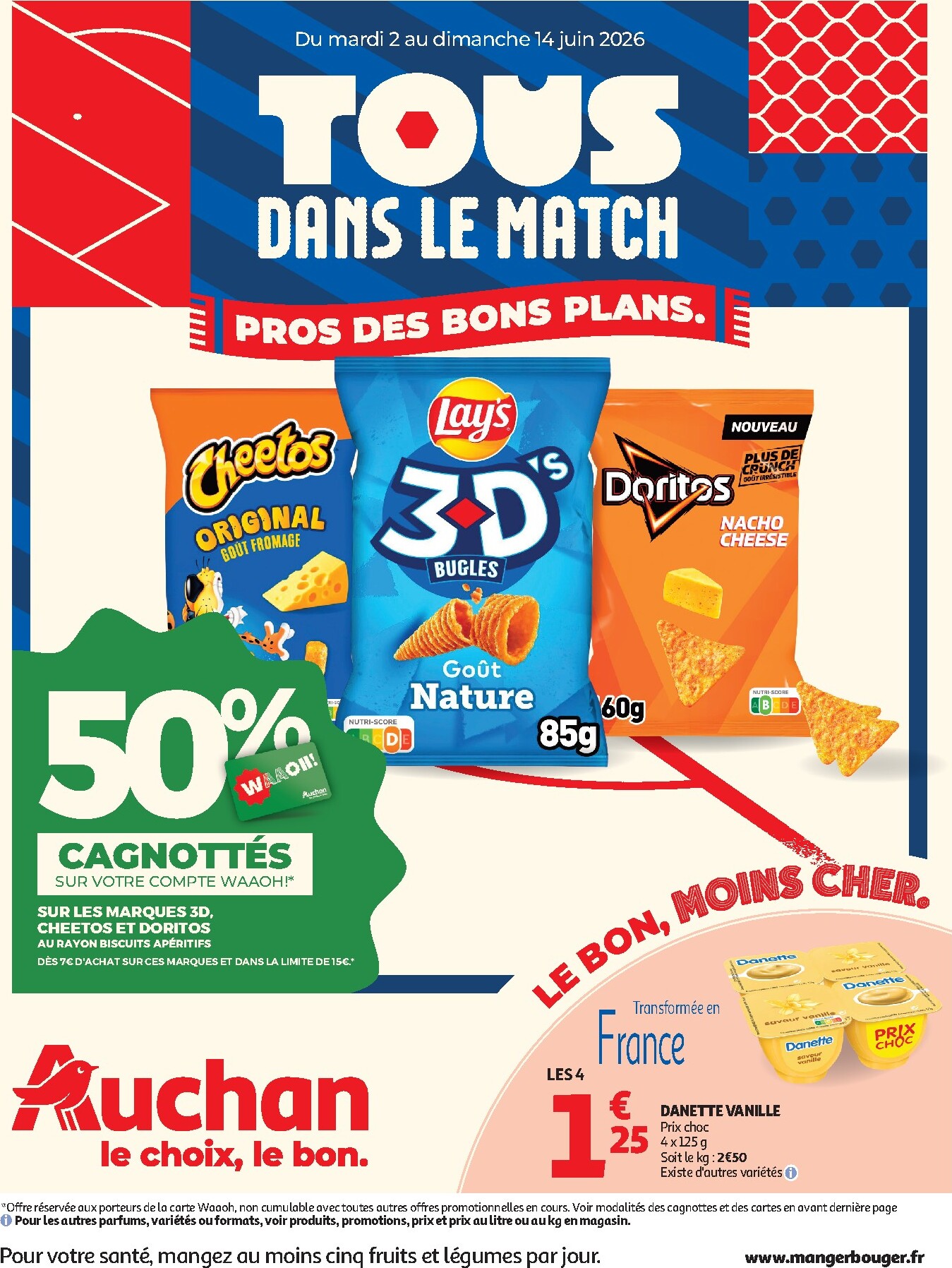 auchan - Flyer Auchan pour la semaine prochaine du du mardi 02/06/2026 au du dimanche 14/06/2026