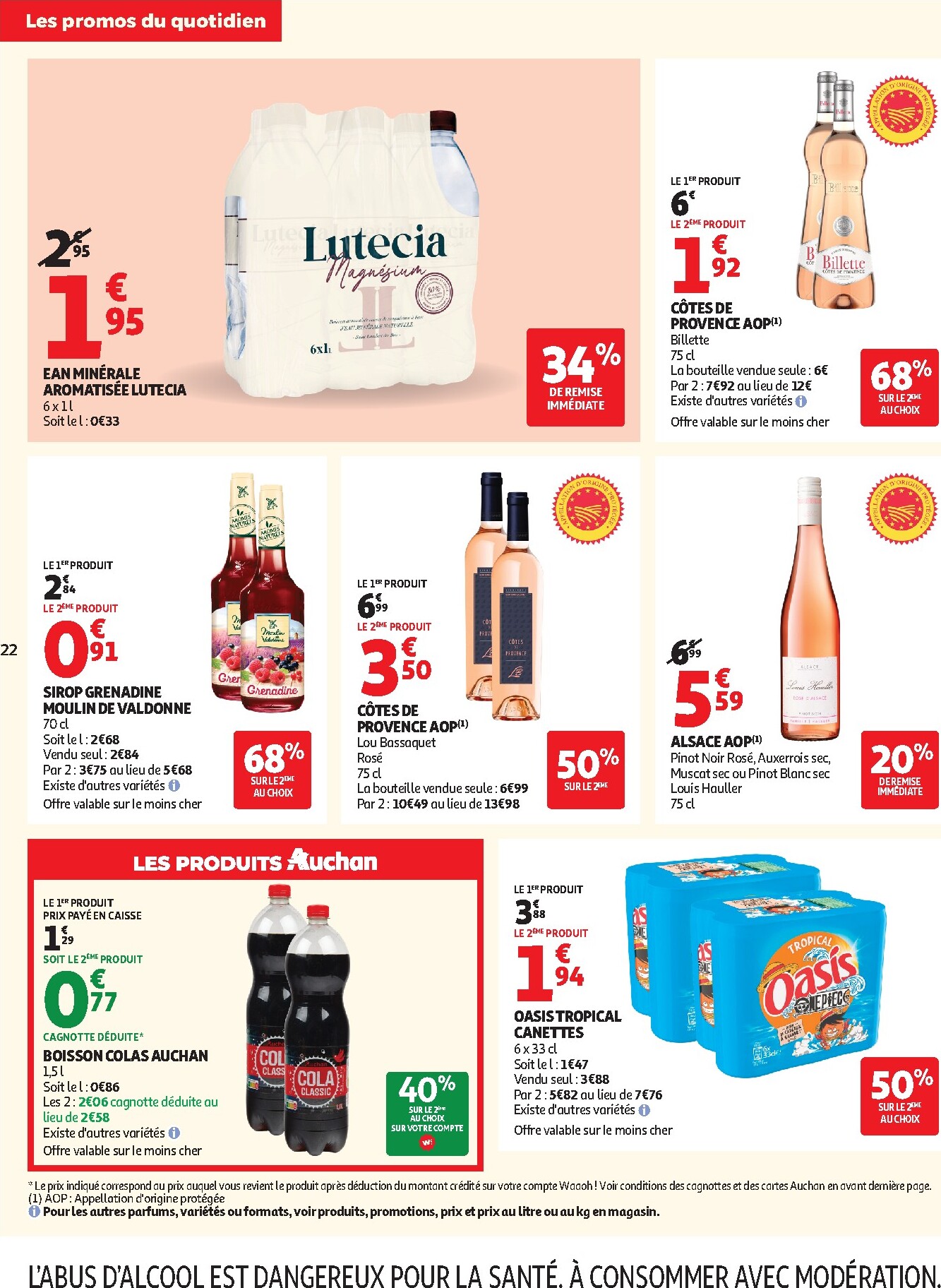 auchan - Flyer Auchan pour la semaine prochaine du du mardi 02/06/2026 au du dimanche 14/06/2026 - page: 22