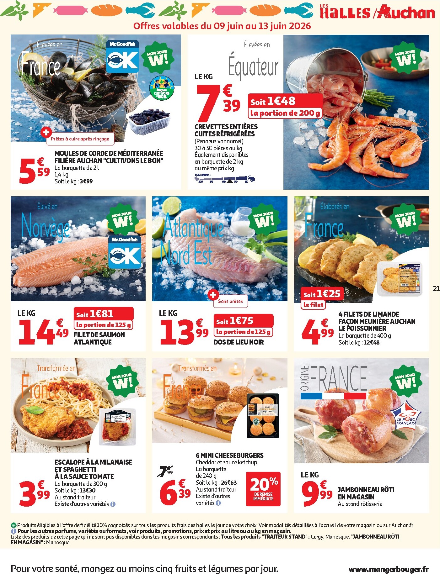 auchan - Flyer Auchan pour la semaine prochaine du du mardi 09/06/2026 au du dimanche 21/06/2026 - page: 25