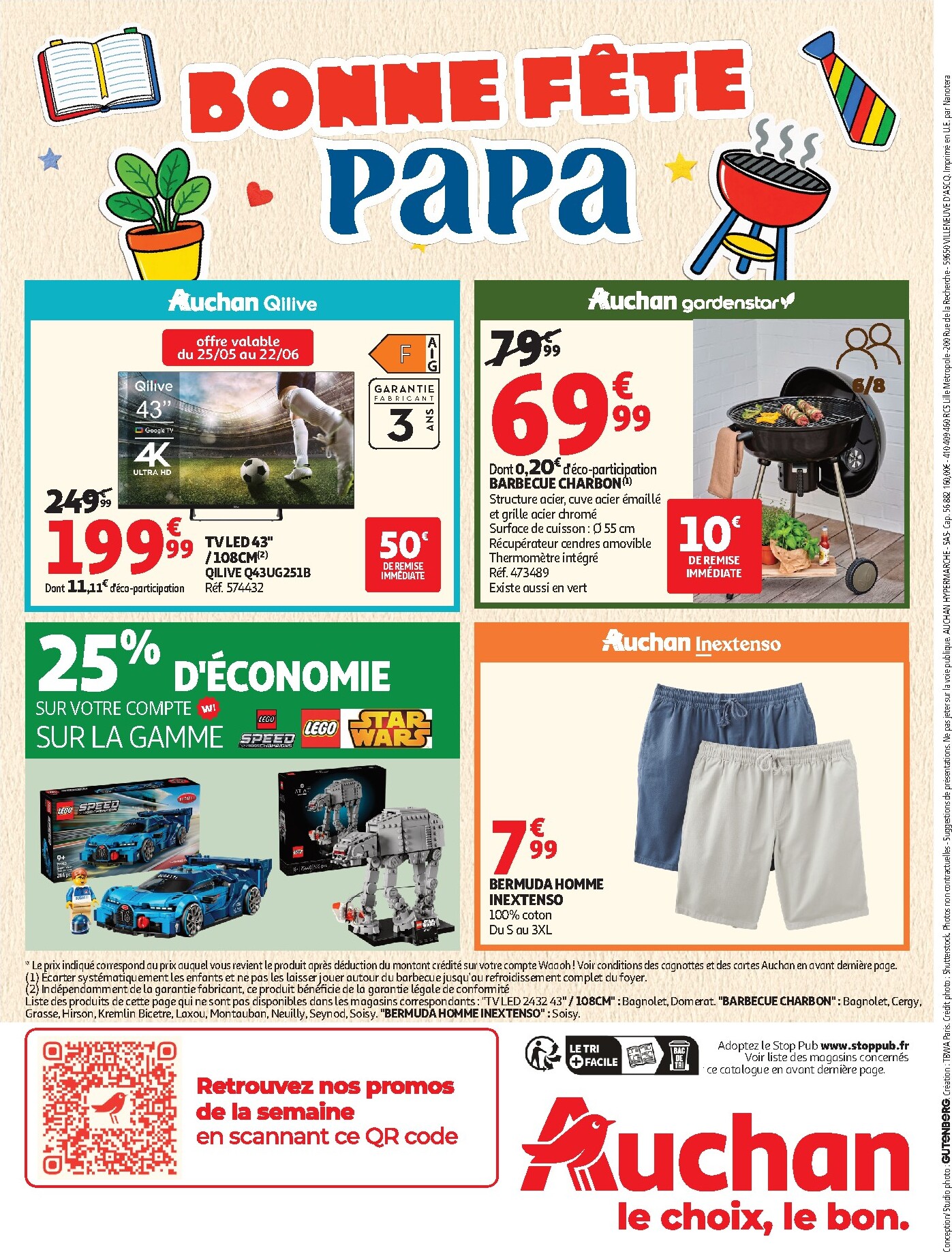 auchan - Flyer Auchan pour la semaine prochaine du du mardi 09/06/2026 au du dimanche 21/06/2026 - page: 40