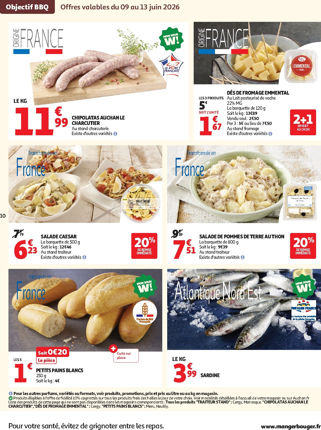 auchan - Flyer Auchan pour la semaine prochaine du du mardi 09/06/2026 au du dimanche 21/06/2026 - page: 14