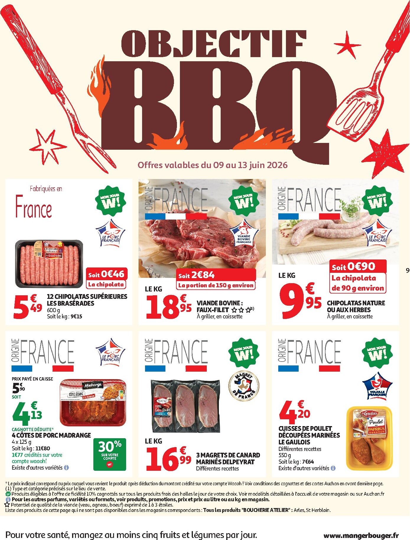 auchan - Flyer Auchan pour la semaine prochaine du du mardi 09/06/2026 au du dimanche 21/06/2026 - page: 13