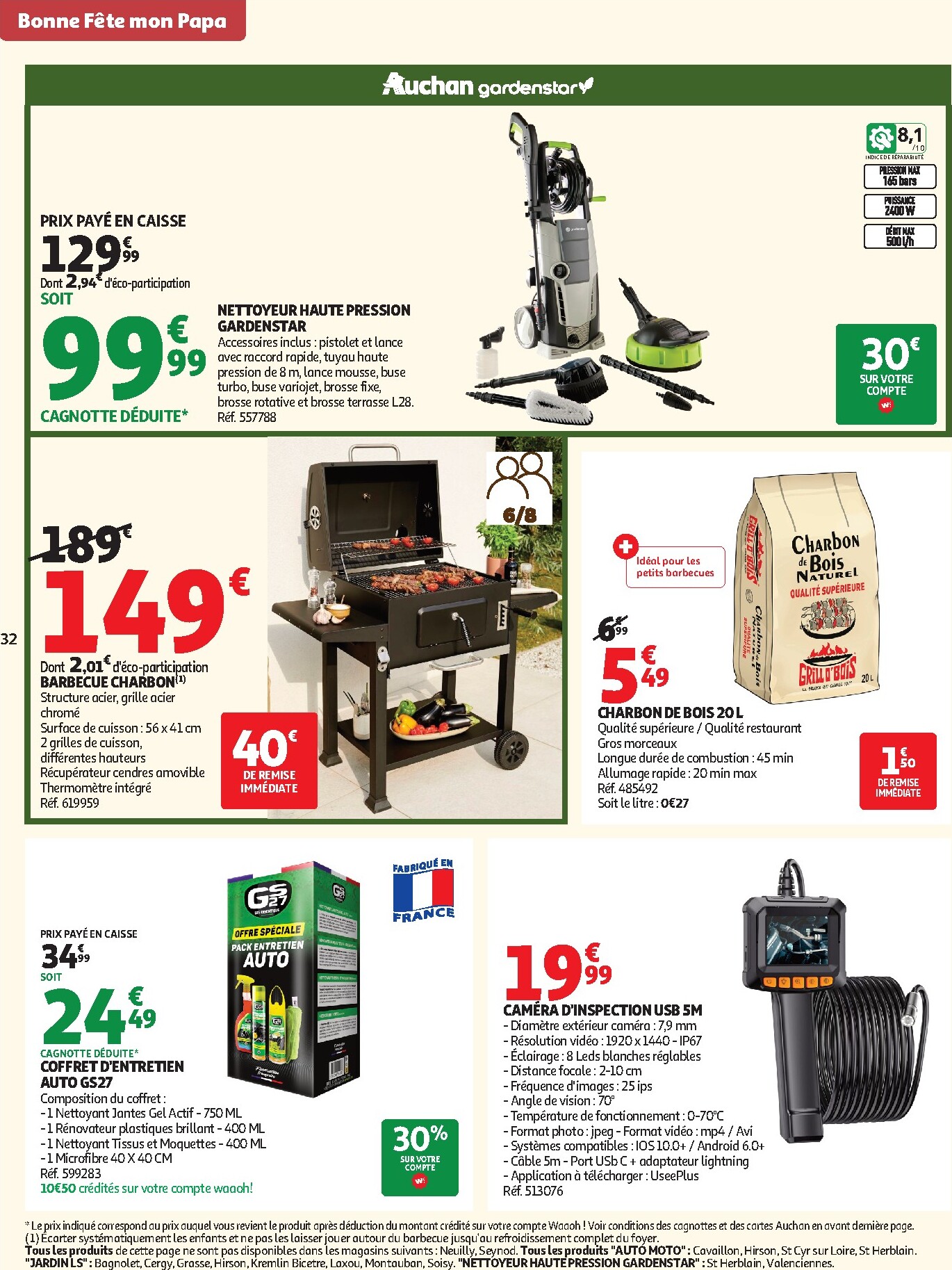 auchan - Flyer Auchan pour la semaine prochaine du du mardi 09/06/2026 au du dimanche 21/06/2026 - page: 36