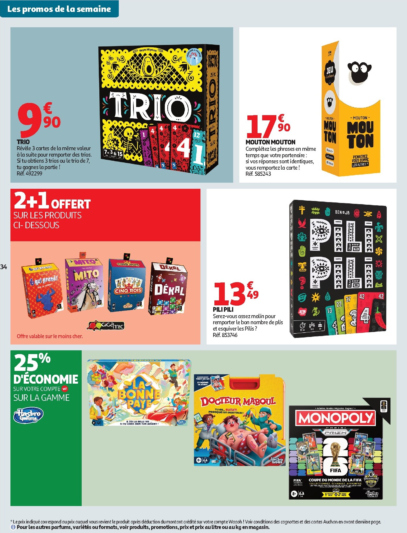 auchan - Flyer Auchan pour la semaine prochaine du du mardi 09/06/2026 au du dimanche 21/06/2026 - page: 38