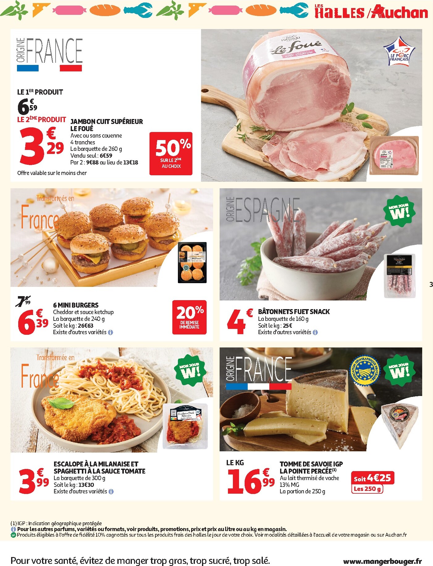 auchan - Flyer Auchan Supermarché - Halles & alcools pour la semaine prochaine du du mardi 09/06/2026 au du samedi 13/06/2026 - page: 3