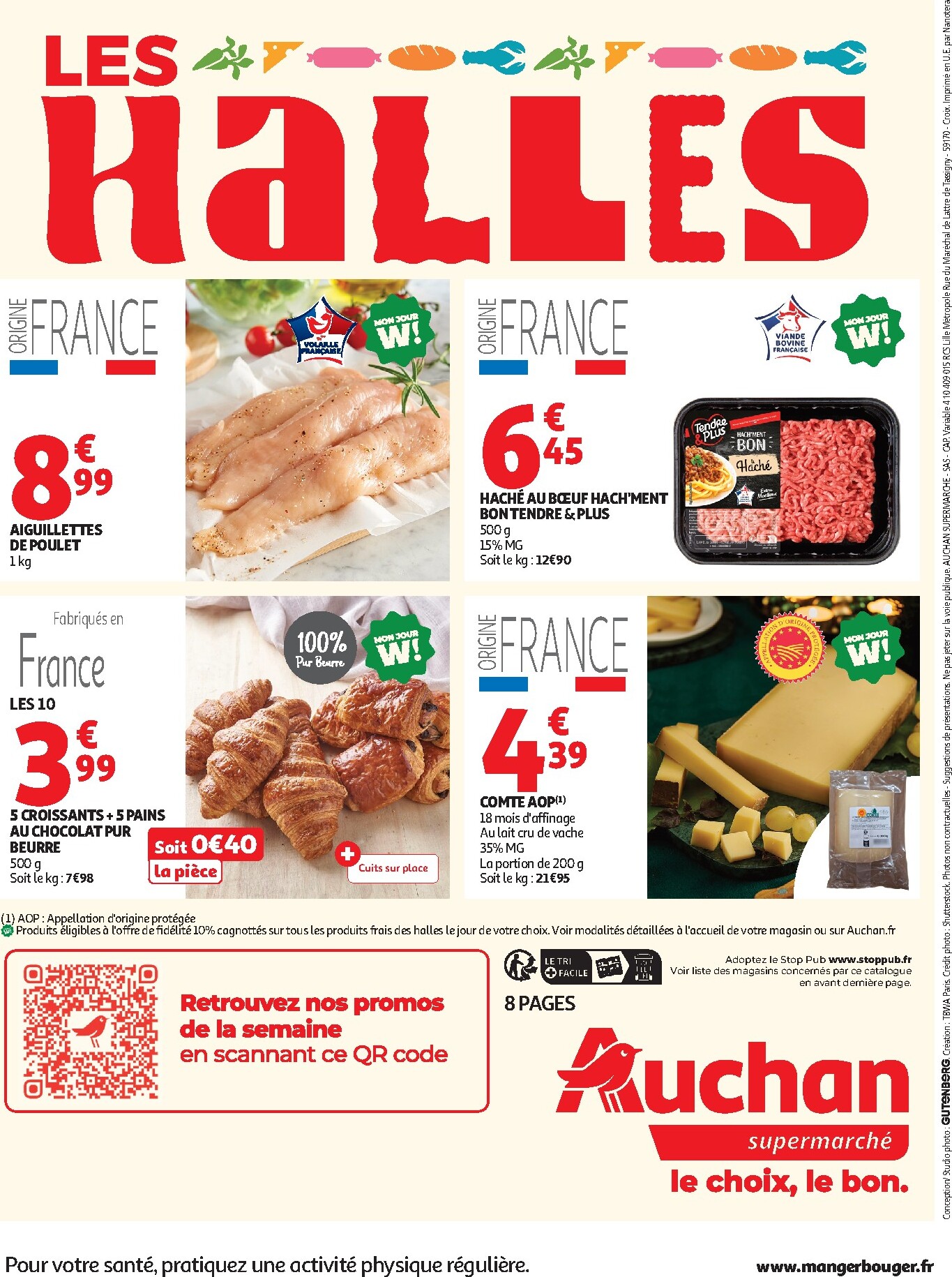 auchan - Flyer Auchan Supermarché - Halles & alcools pour la semaine prochaine du du mardi 09/06/2026 au du samedi 13/06/2026 - page: 8
