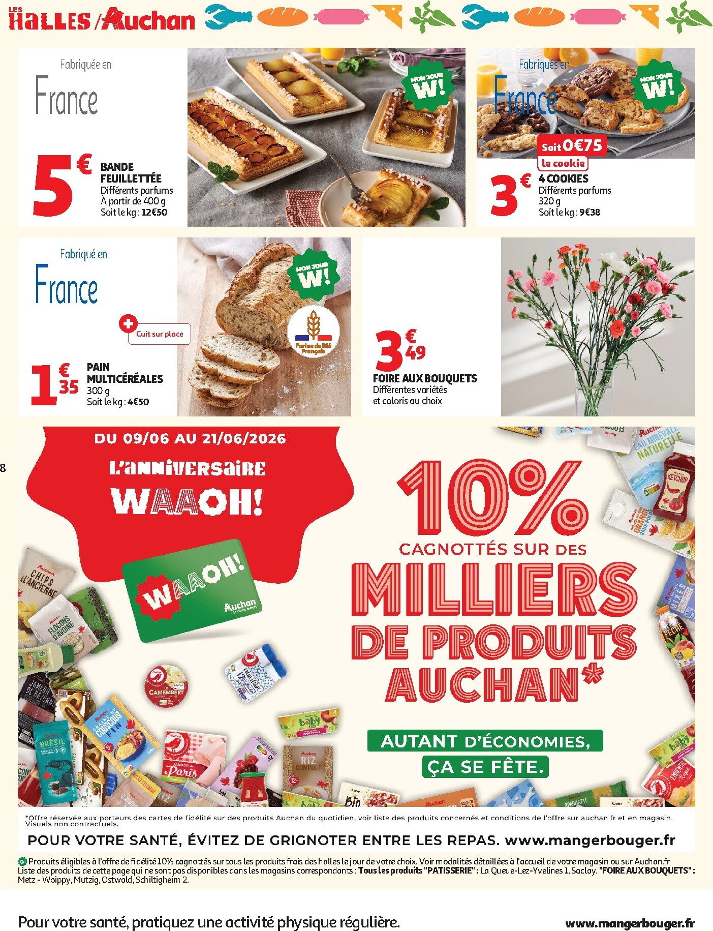 auchan - Current Auchan Supermarché - Halles & alcools leaflet valid from du mardi 09/06/2026 to du samedi 13/06/2026 - page: 8
