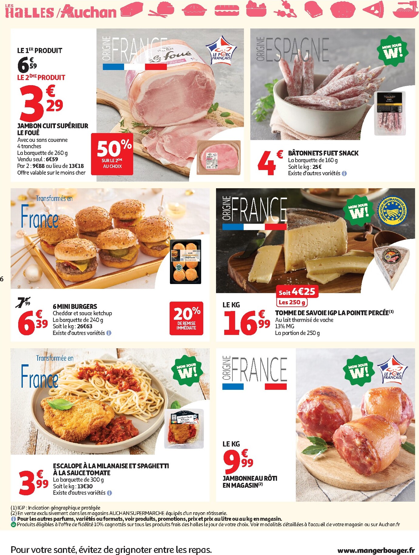 auchan - Current Auchan Supermarché - Halles & alcools leaflet valid from du mardi 09/06/2026 to du samedi 13/06/2026 - page: 6