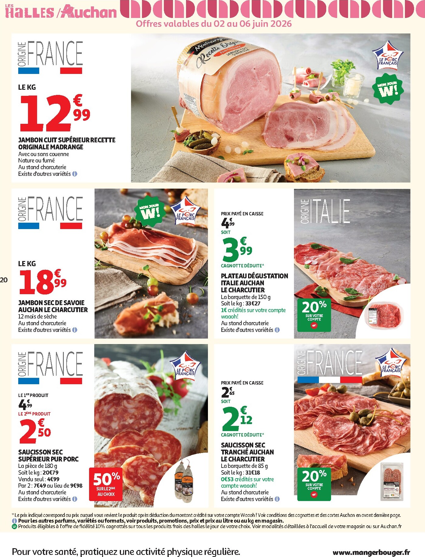 auchan - Current Auchan leaflet valid from du mardi 02/06/2026 to du dimanche 14/06/2026 - page: 20