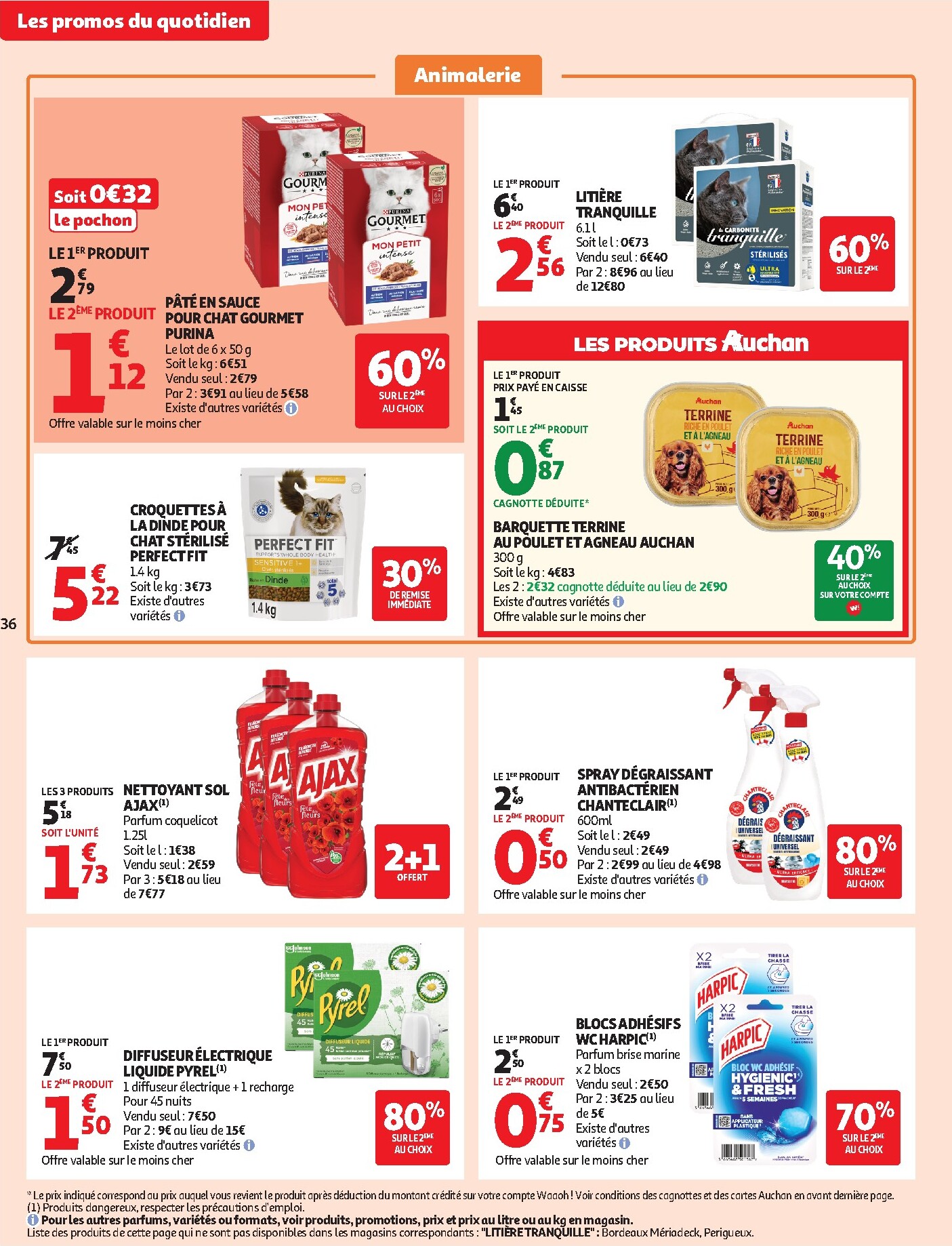 auchan - Current Auchan leaflet valid from du mardi 02/06/2026 to du dimanche 14/06/2026 - page: 36