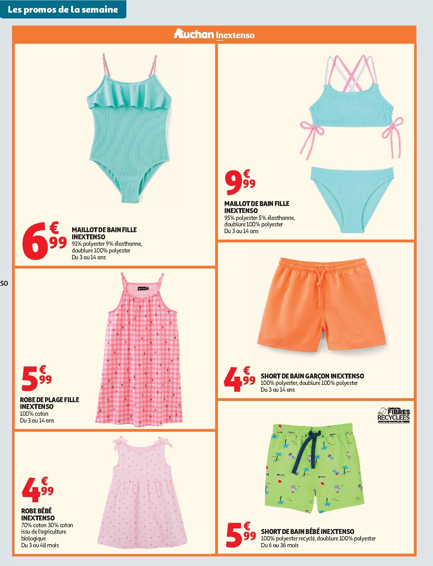 auchan - Current Auchan leaflet valid from du mardi 02/06/2026 to du dimanche 14/06/2026 - page: 50