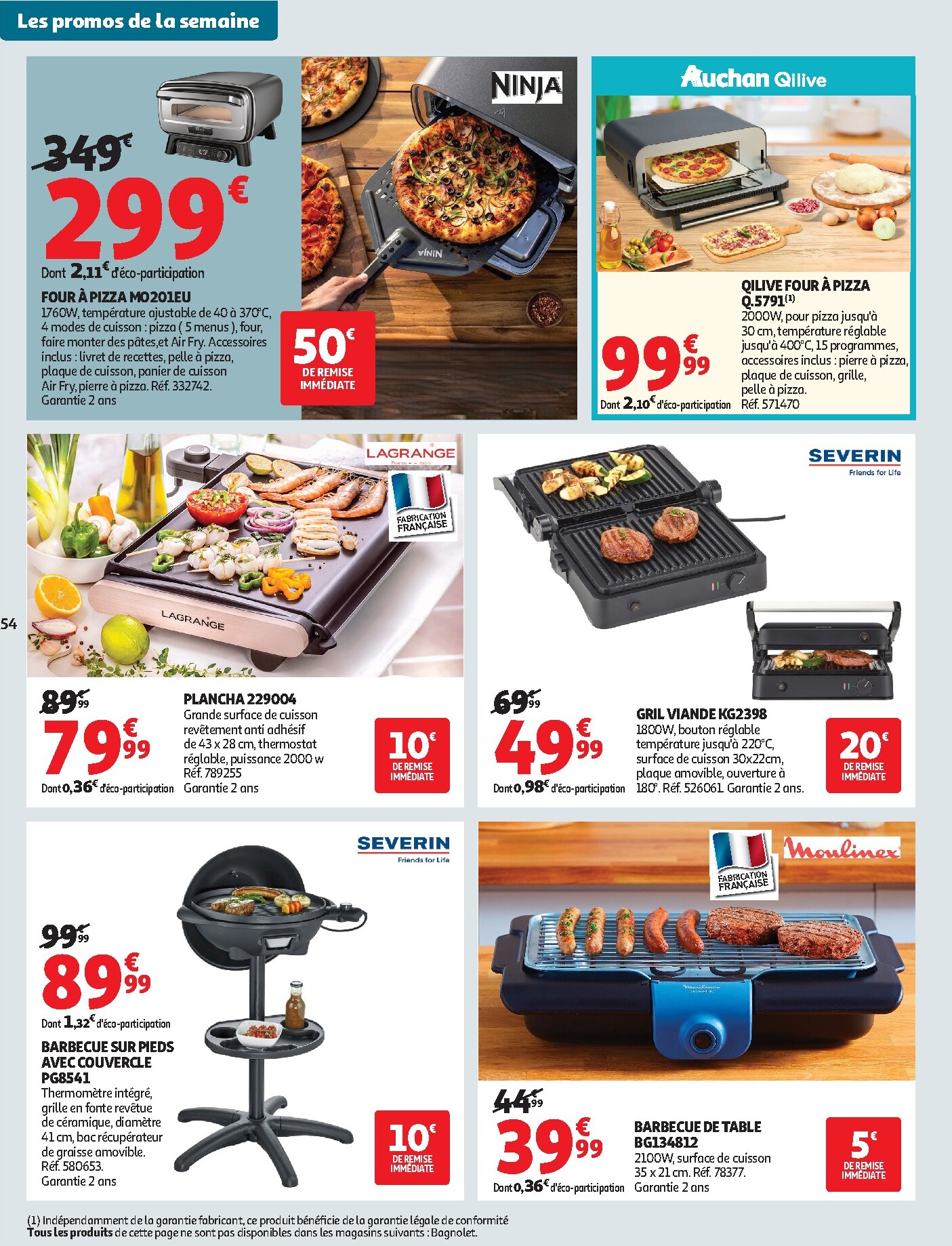 auchan - Current Auchan leaflet valid from du mardi 02/06/2026 to du dimanche 14/06/2026 - page: 54