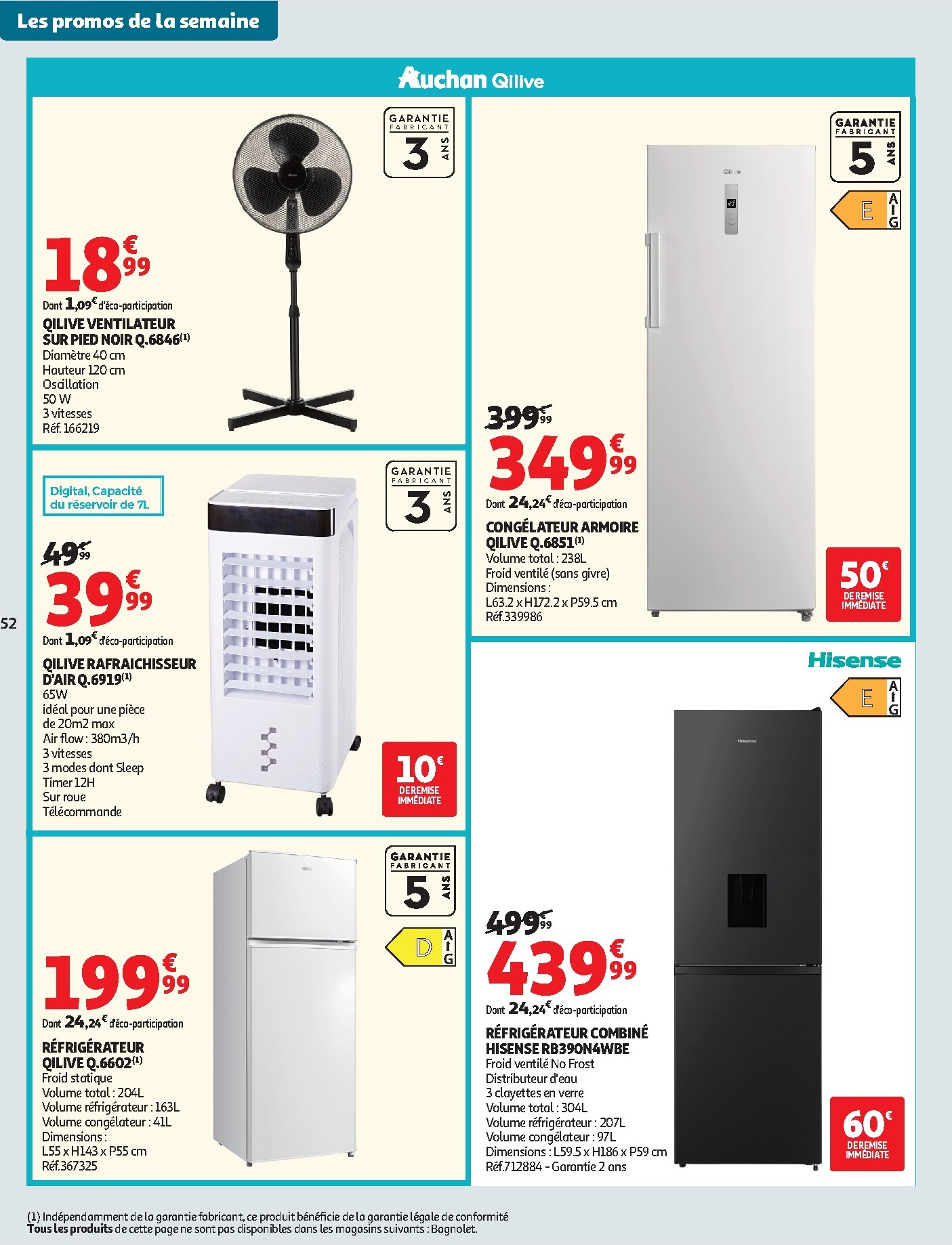 auchan - Current Auchan leaflet valid from du mardi 02/06/2026 to du dimanche 14/06/2026 - page: 52