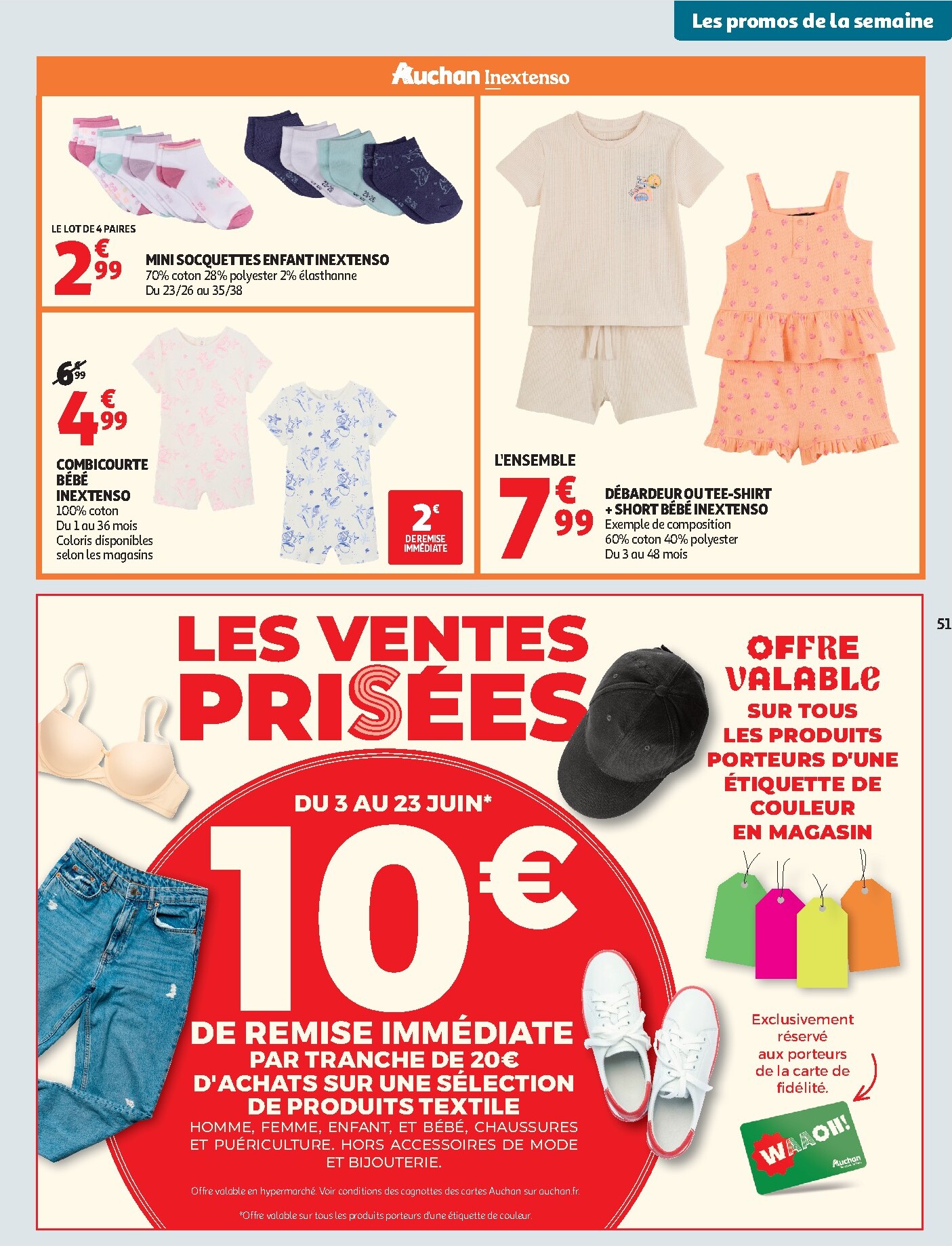 auchan - Current Auchan leaflet valid from du mardi 02/06/2026 to du dimanche 14/06/2026 - page: 51