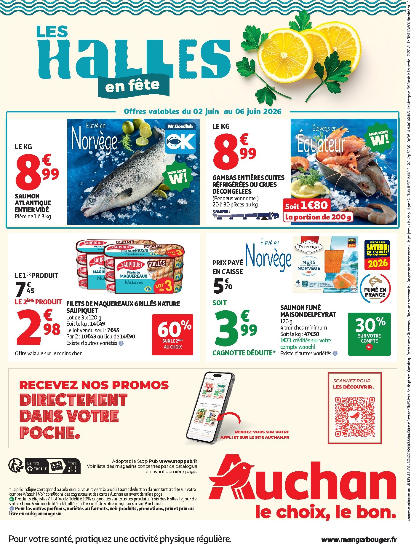 auchan - Current Auchan leaflet valid from du mardi 02/06/2026 to du dimanche 14/06/2026 - page: 56