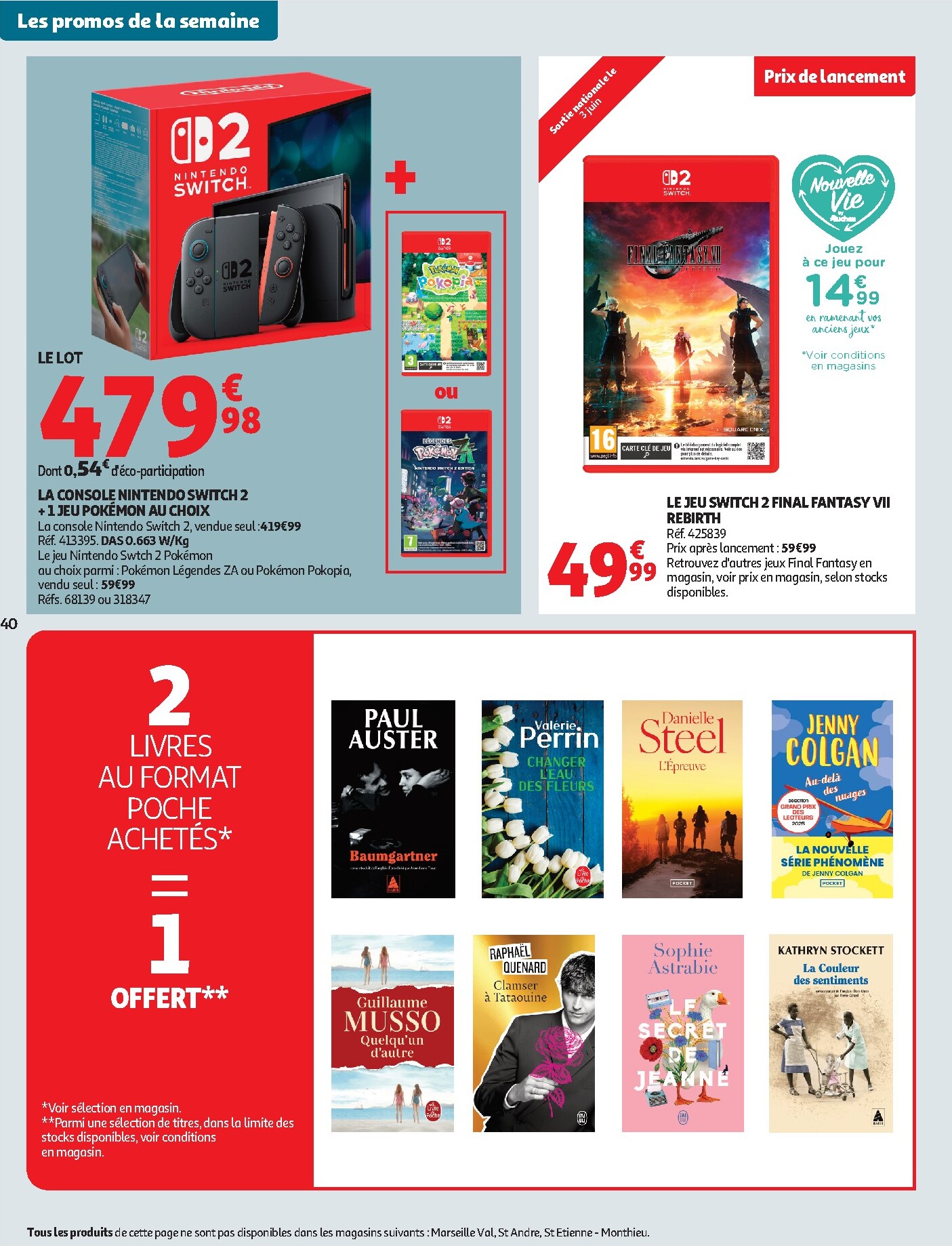 auchan - Current Auchan leaflet valid from du mardi 02/06/2026 to du dimanche 14/06/2026 - page: 40