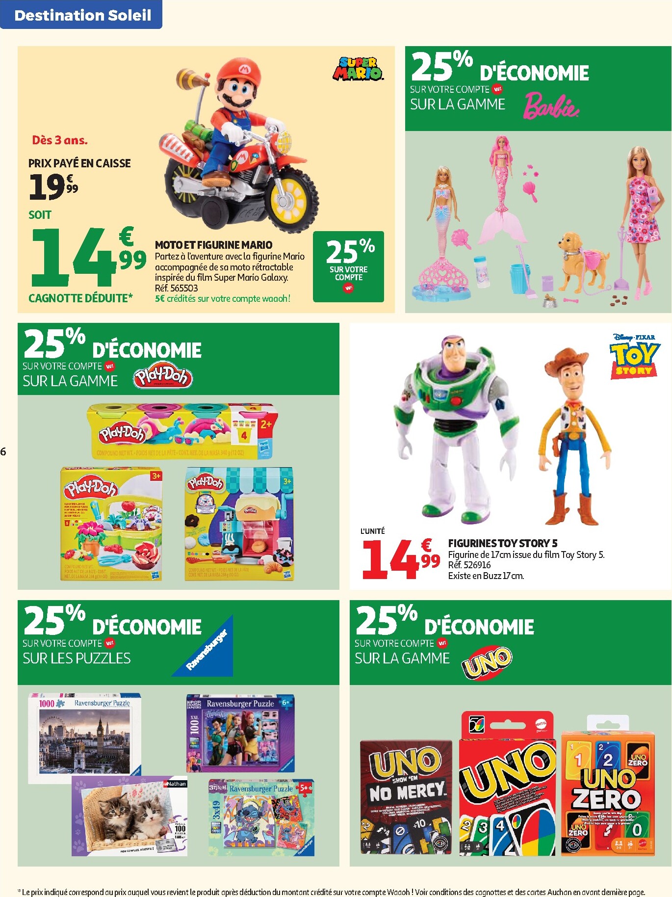 auchan - Current Auchan - Valises et vacances leaflet valid from du mardi 16/06/2026 to du dimanche 28/06/2026 - page: 6