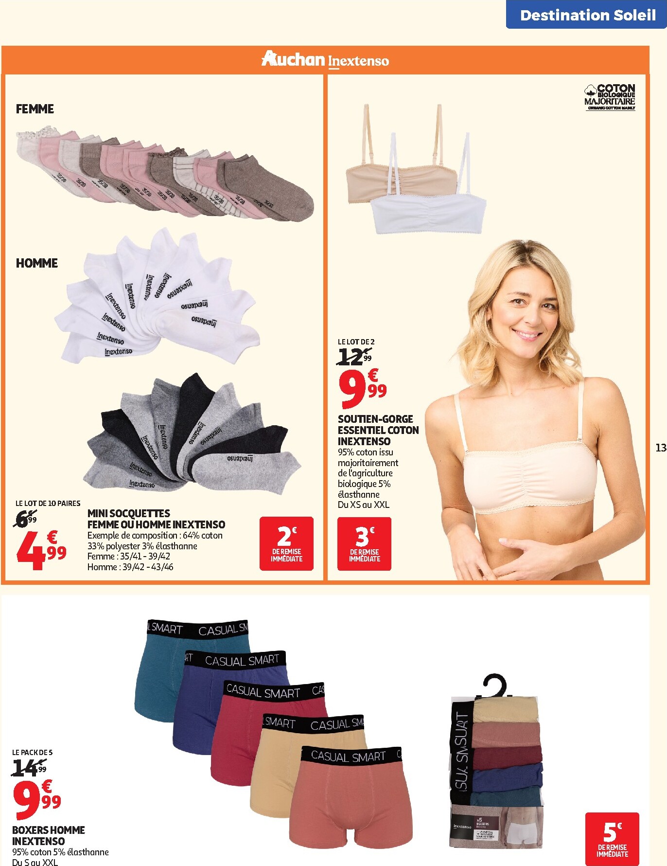 auchan - Current Auchan - Valises et vacances leaflet valid from du mardi 16/06/2026 to du dimanche 28/06/2026 - page: 13