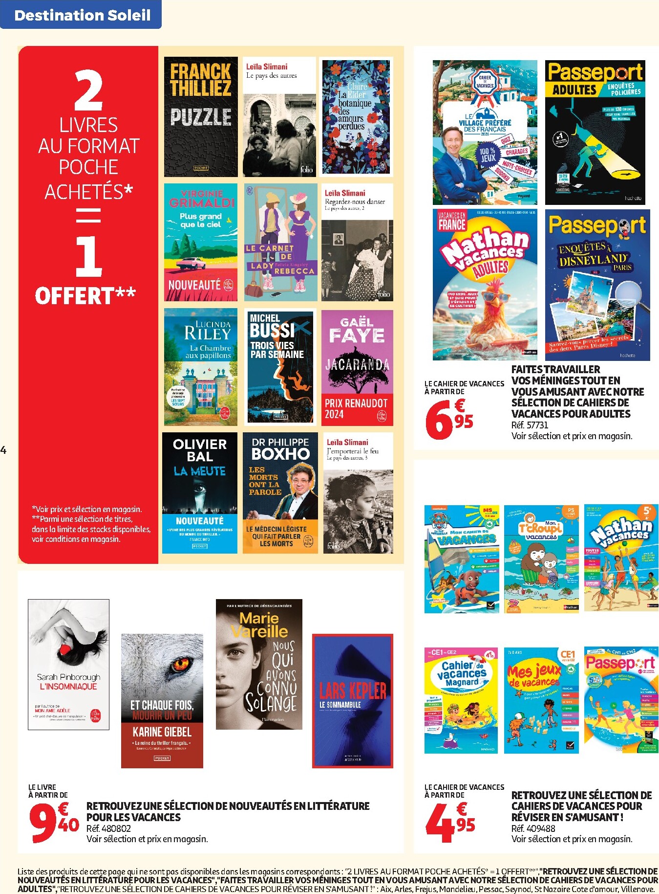 auchan - Current Auchan - Valises et vacances leaflet valid from du mardi 16/06/2026 to du dimanche 28/06/2026 - page: 4