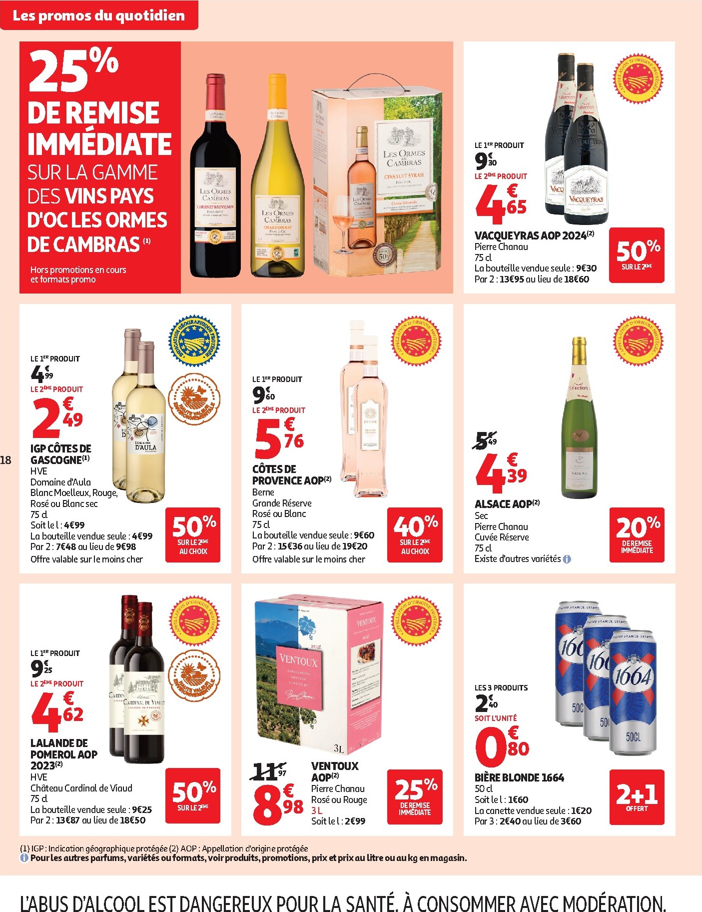 auchan - Current Auchan Supermarché - Beauté, Halles, supers leaflet valid from du mardi 16/06/2026 to du samedi 27/06/2026 - page: 18
