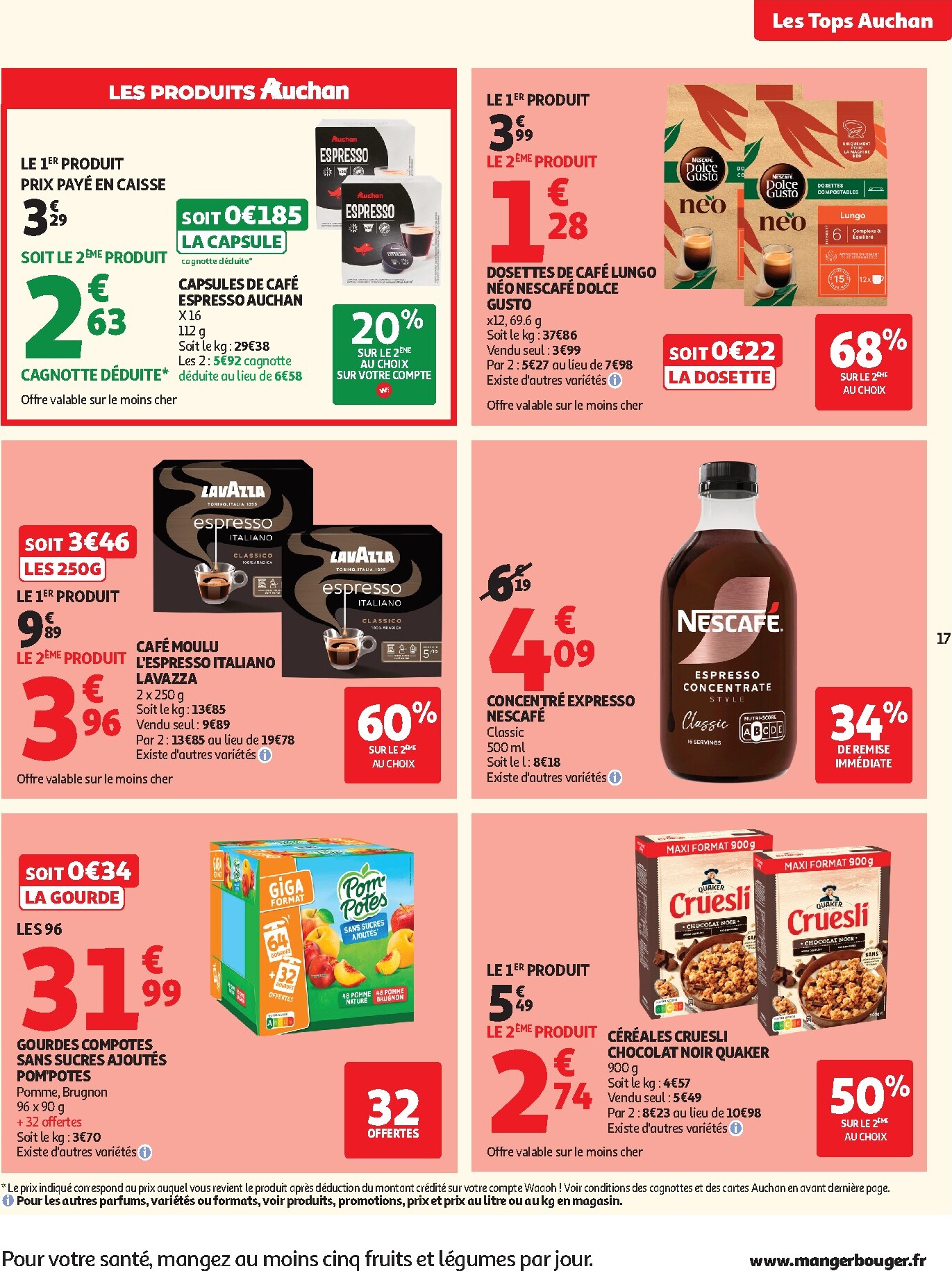 auchan - Flyer Auchan pour la semaine prochaine du du mardi 23/06/2026 au du dimanche 05/07/2026 - page: 17