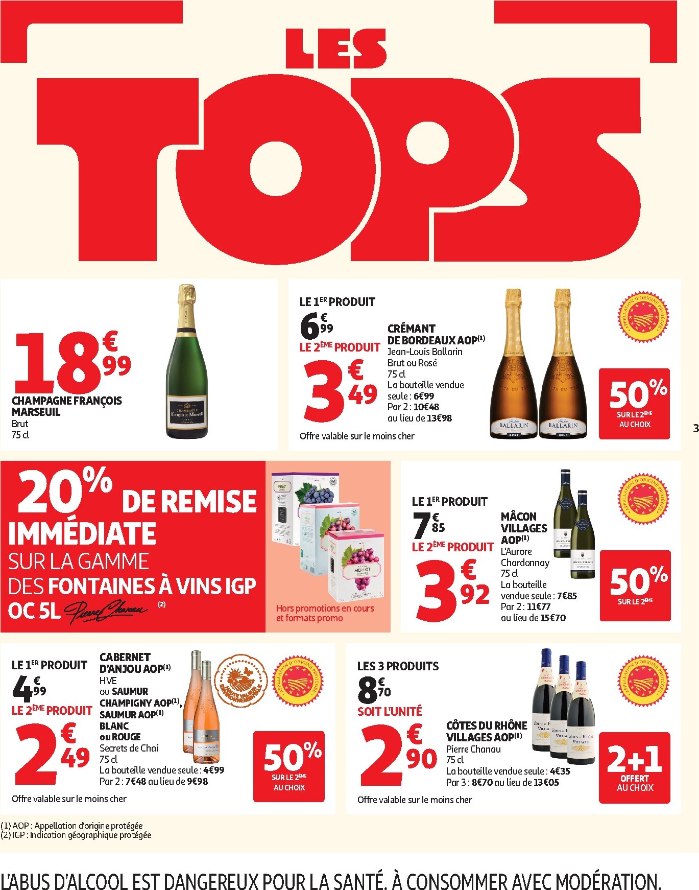 auchan - Flyer Auchan pour la semaine prochaine du du mardi 23/06/2026 au du dimanche 05/07/2026 - page: 3