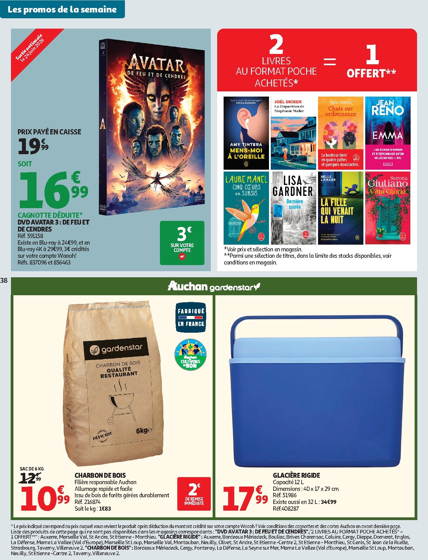 auchan - Flyer Auchan pour la semaine prochaine du du mardi 23/06/2026 au du dimanche 05/07/2026 - page: 38