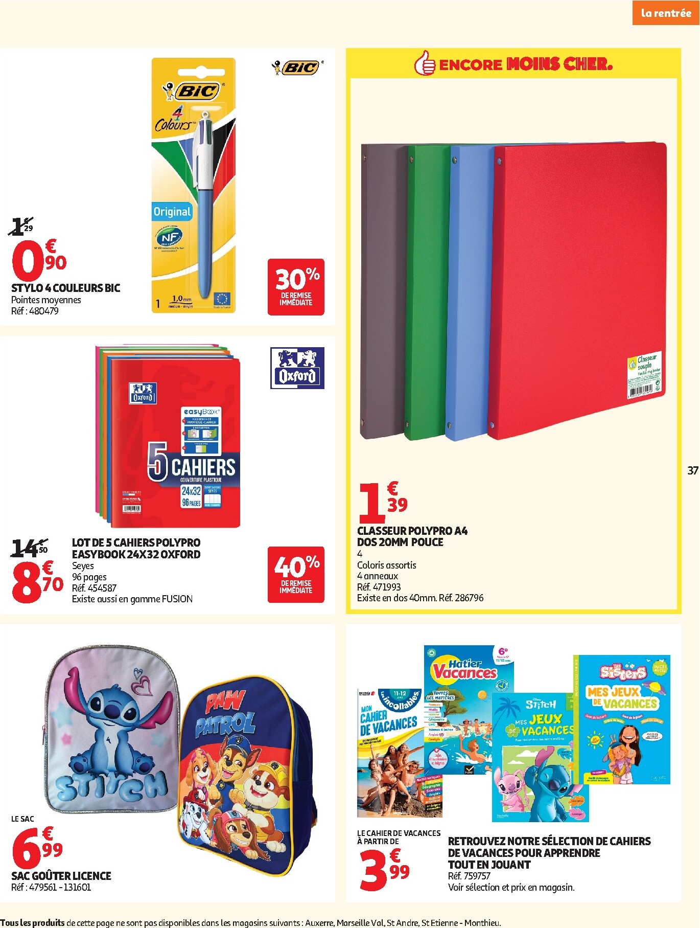 auchan - Flyer Auchan pour la semaine prochaine du du mardi 23/06/2026 au du dimanche 05/07/2026 - page: 37
