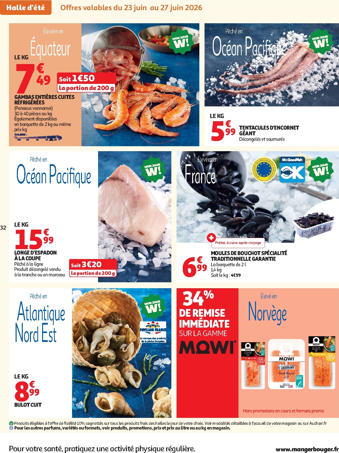 auchan - Flyer Auchan pour la semaine prochaine du du mardi 23/06/2026 au du dimanche 05/07/2026 - page: 32